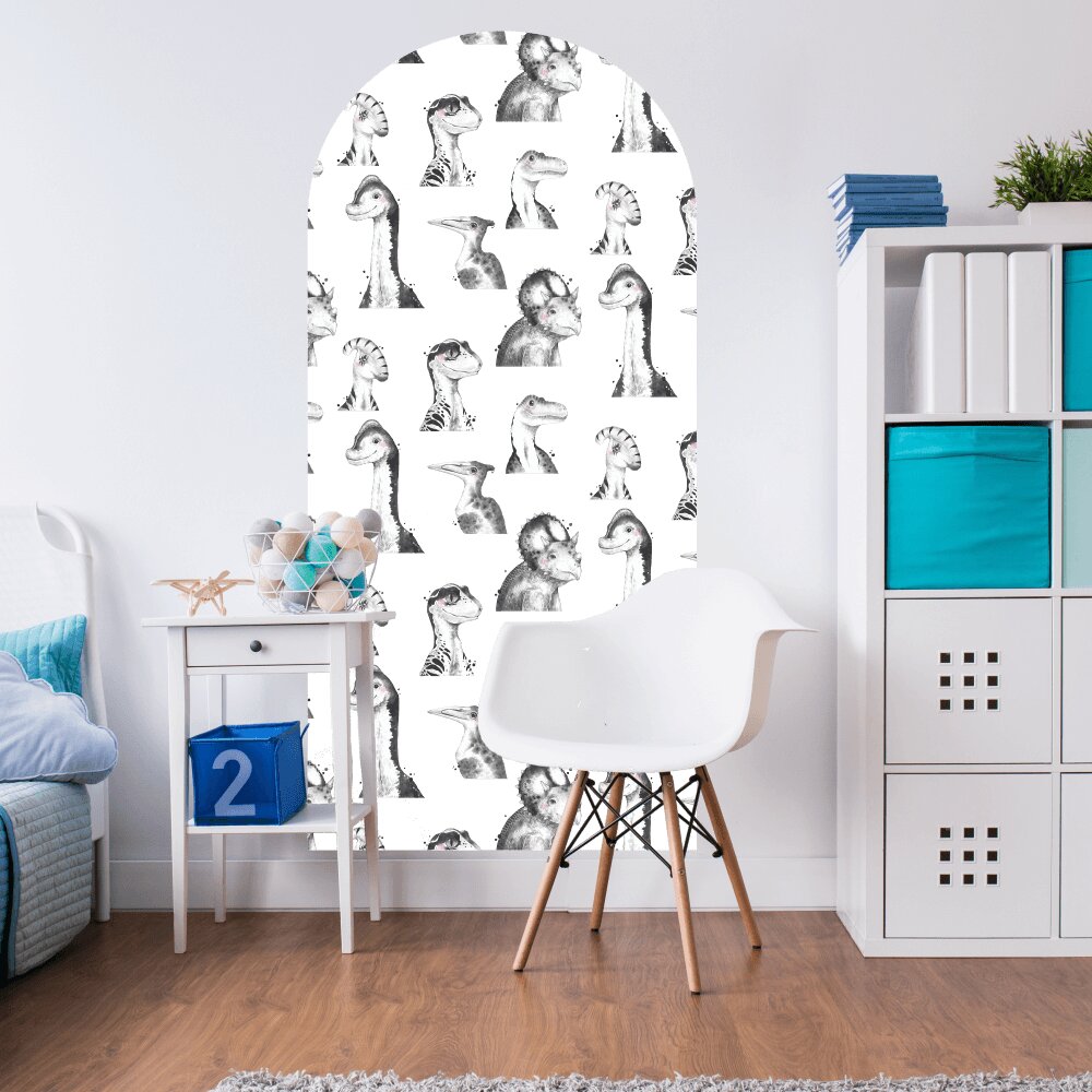 INSPIO Tapeta do dětského pokoje - Dinosauři