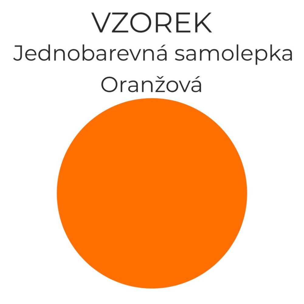 INSPIO Vzorek 3215 - Oranžová