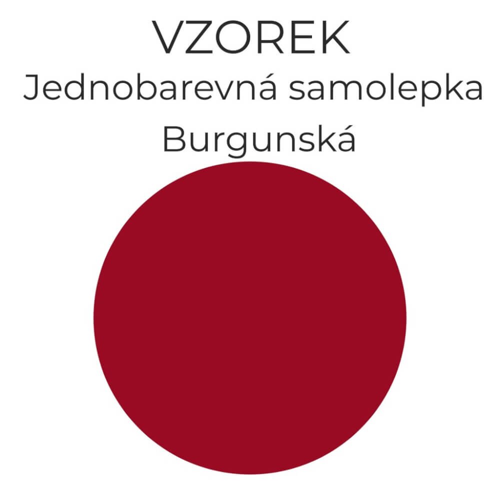 INSPIO Vzorek 3322 - Burgunská