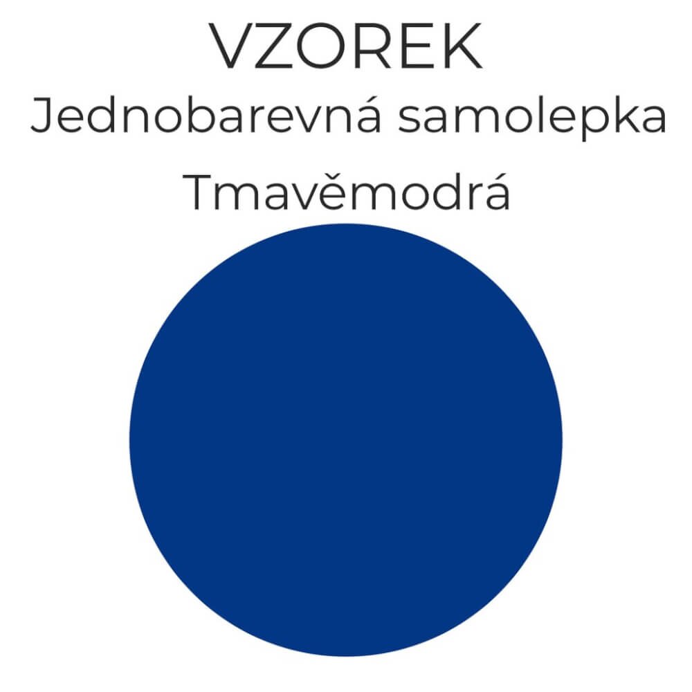 INSPIO Vzorek 3422 - Tmavěmodrá