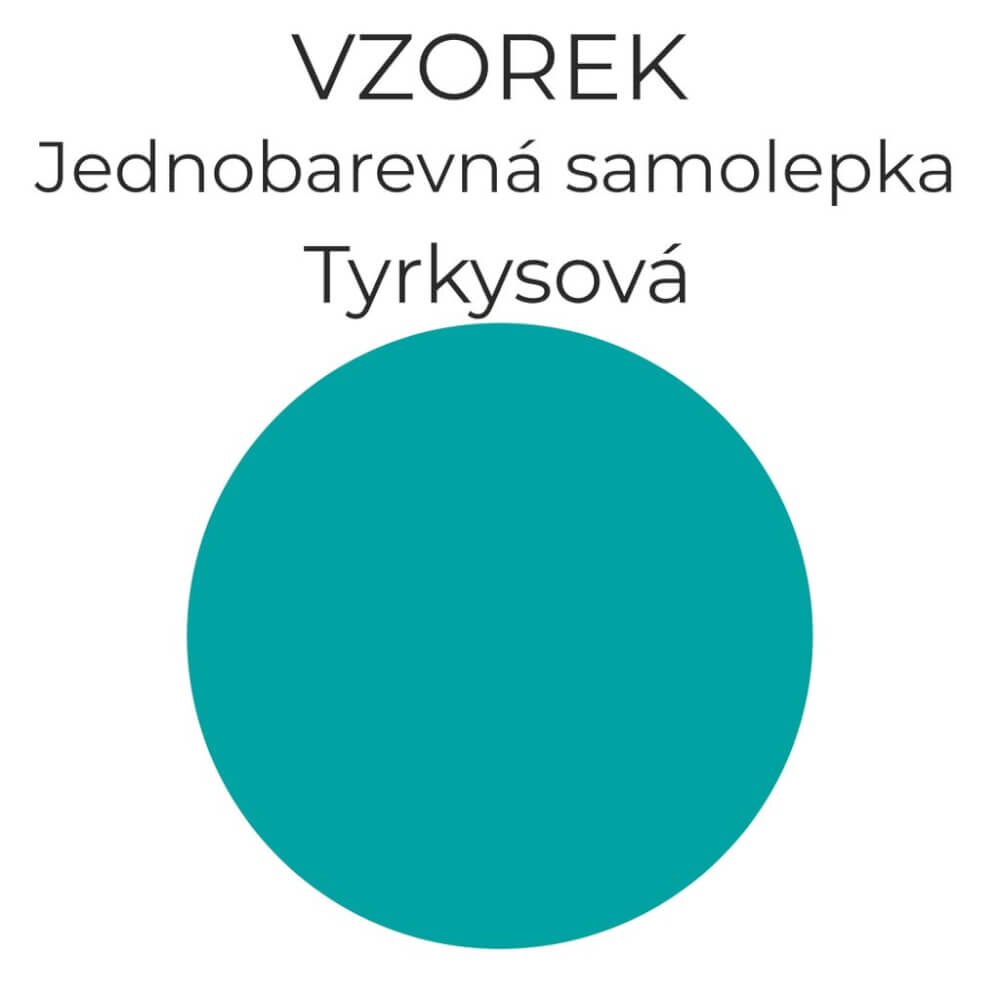 INSPIO Vzorek 3522 - Tyrkysová