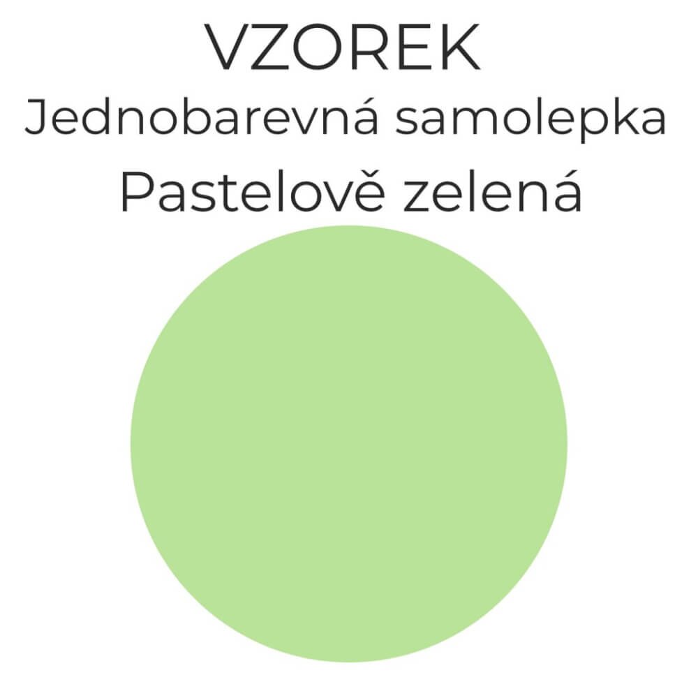 INSPIO Vzorek 495 - Pastelově zelená