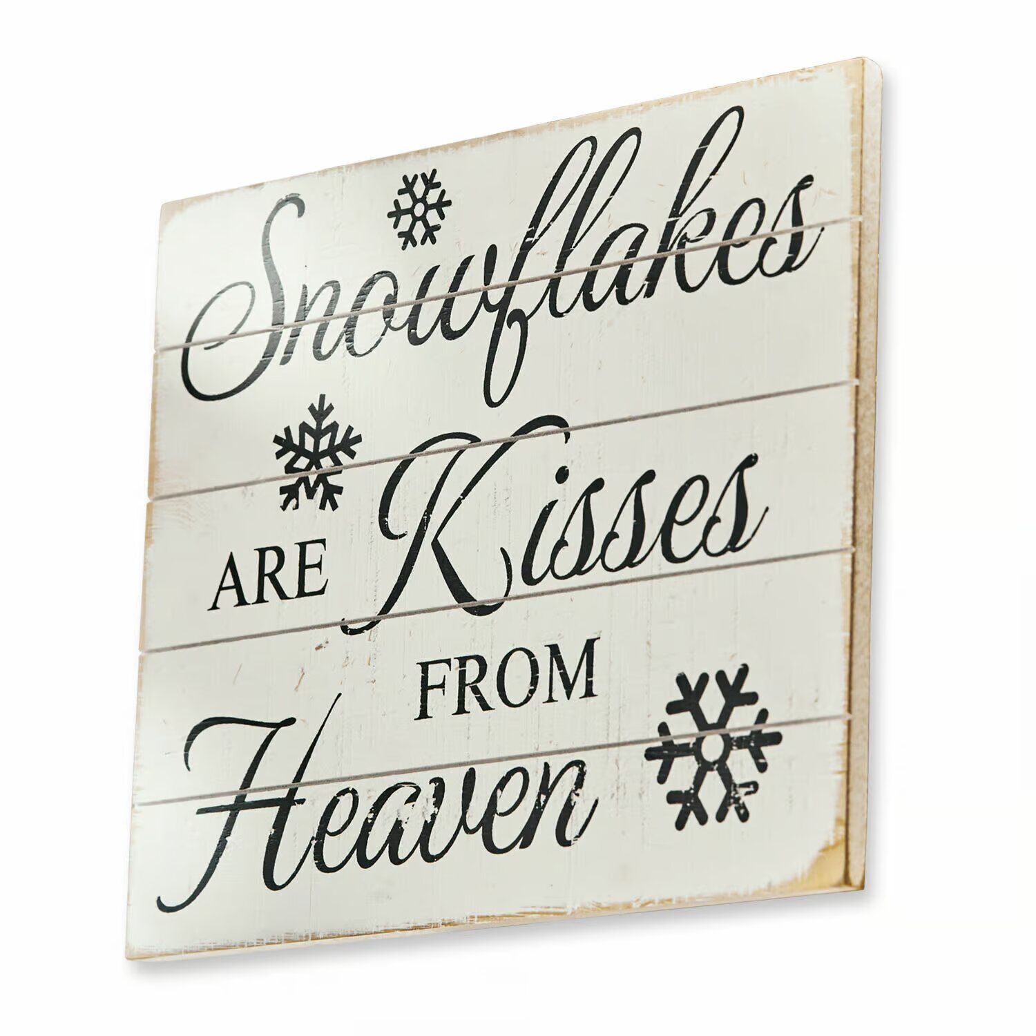 LOBERON Dekorativní tabulka Snowflakes