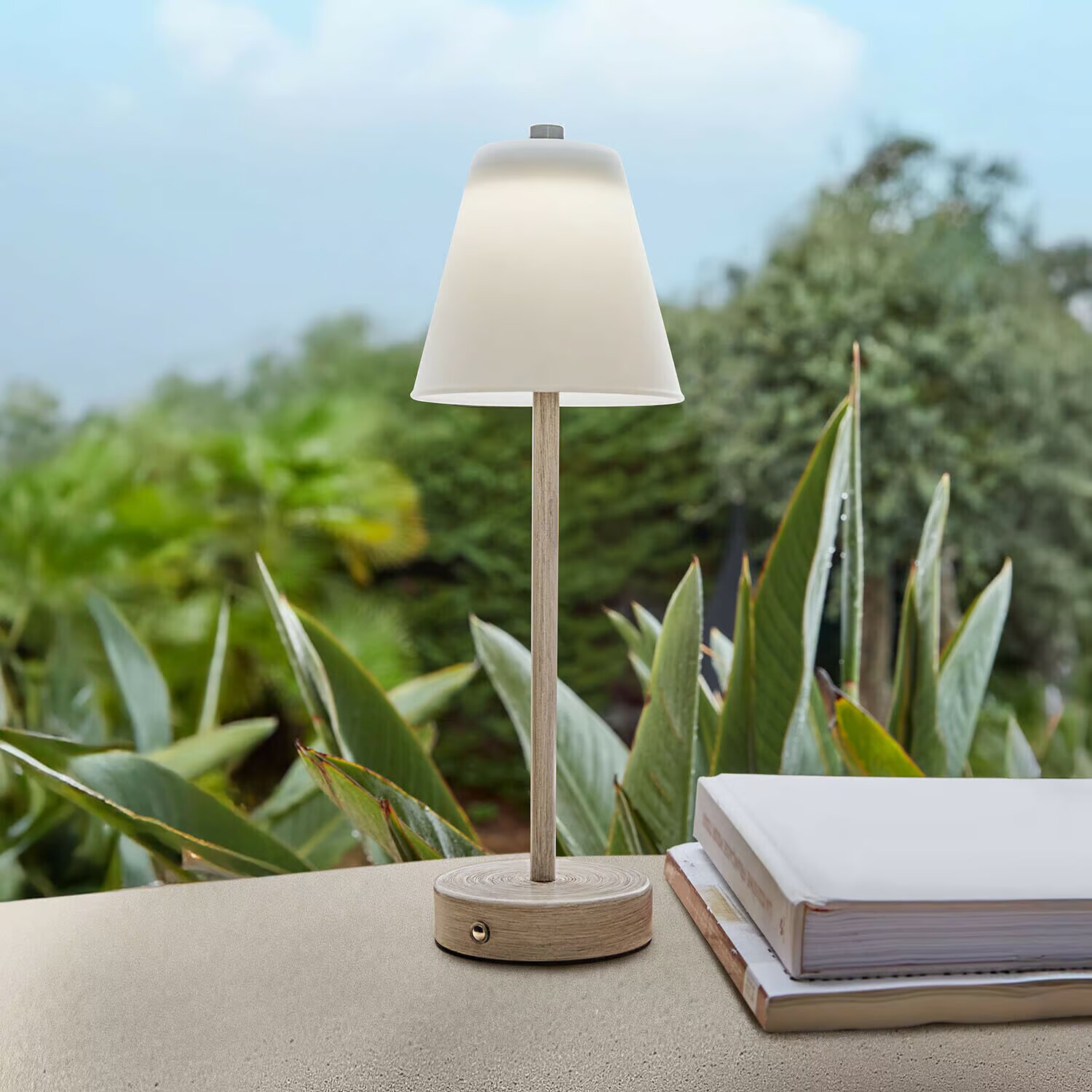 LOBERON Dobíjecí stolní lampa Melari