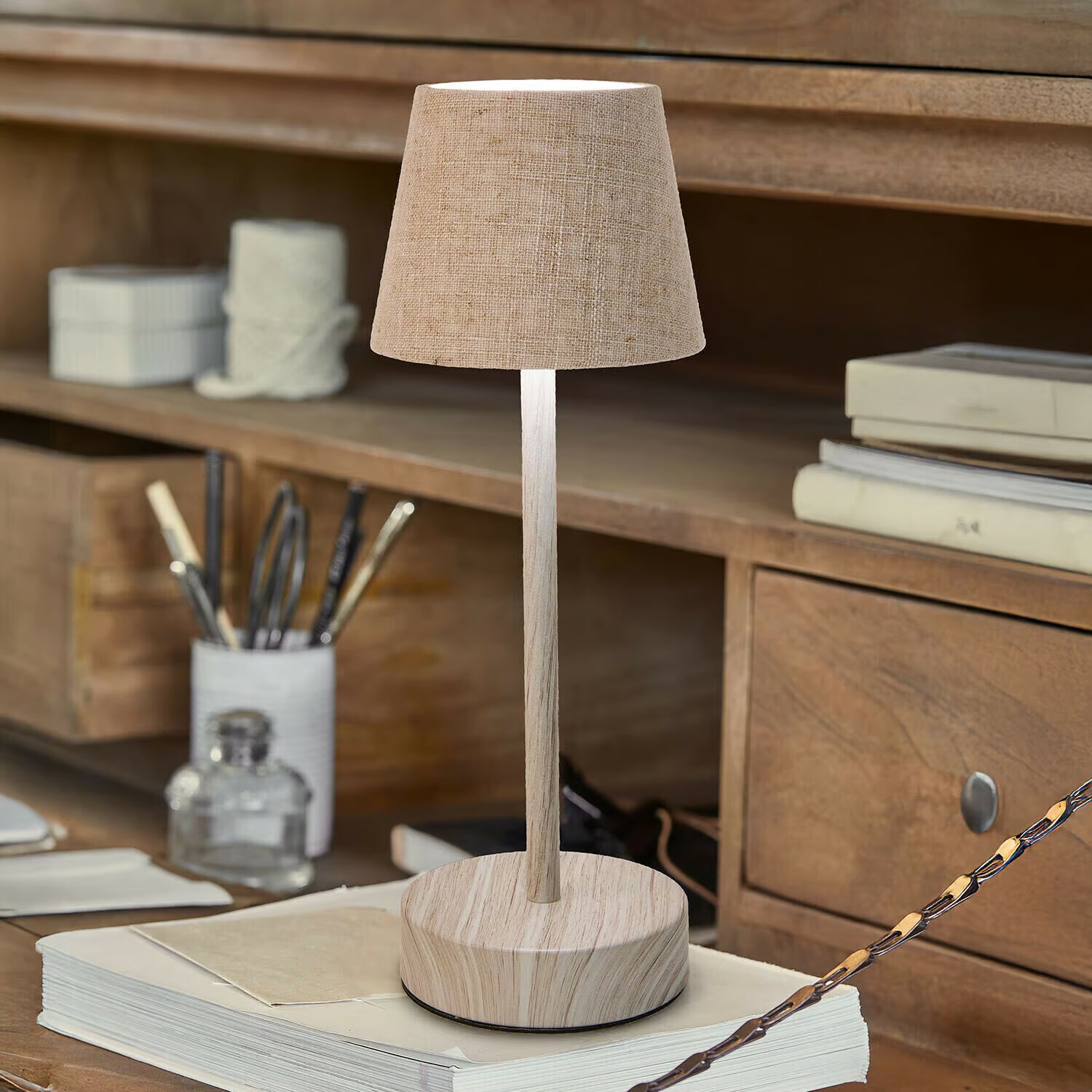 LOBERON Dobíjecí stolní lampa Sylvainie