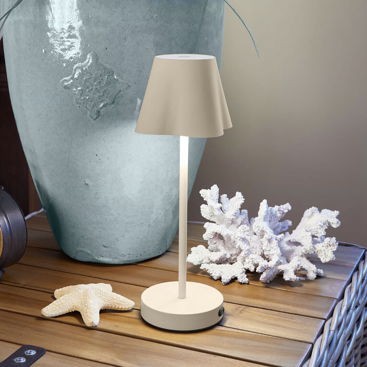 LOBERON Dobíjecí stolní lampa Tenari