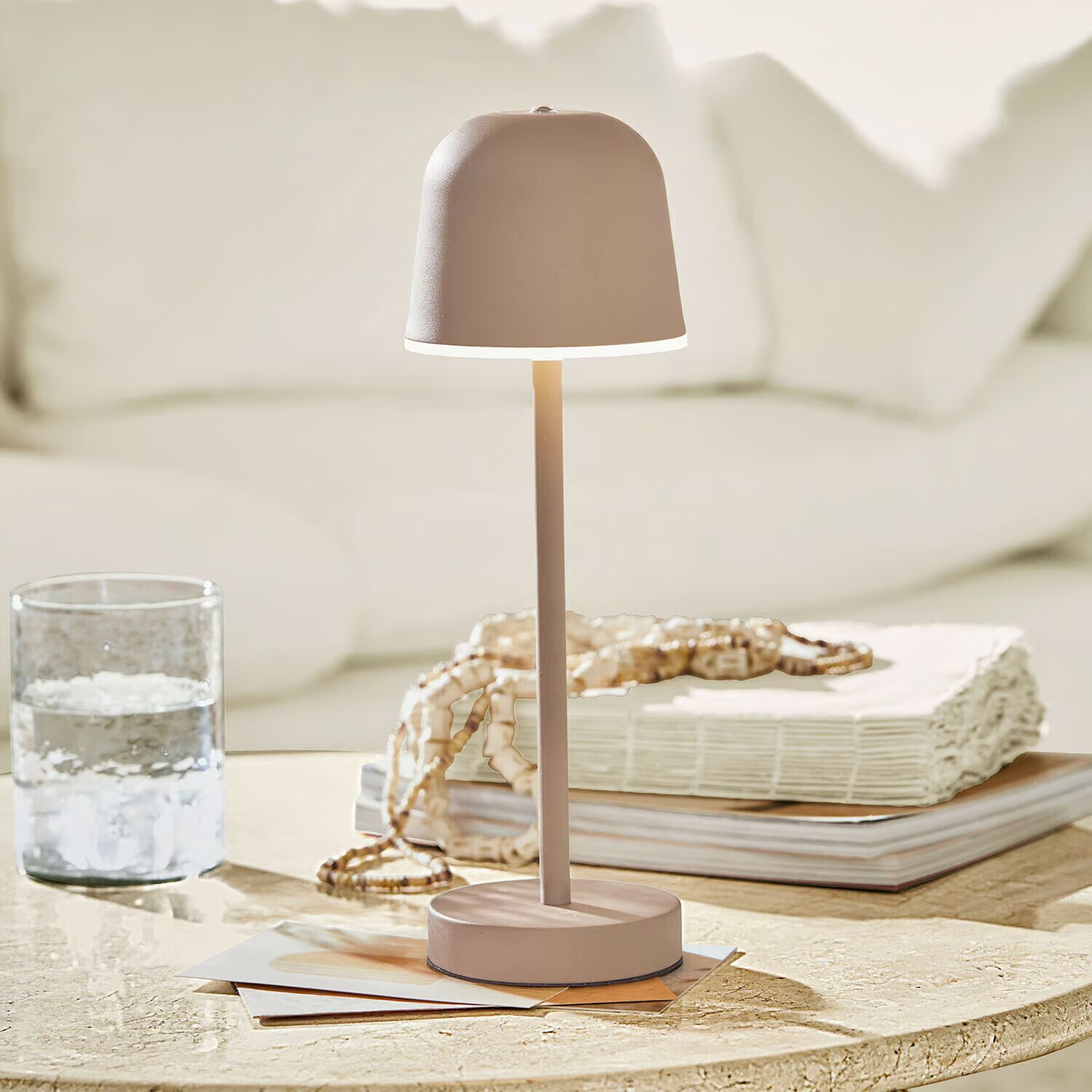 LOBERON Dobíjecí stolní lampa Ulianne