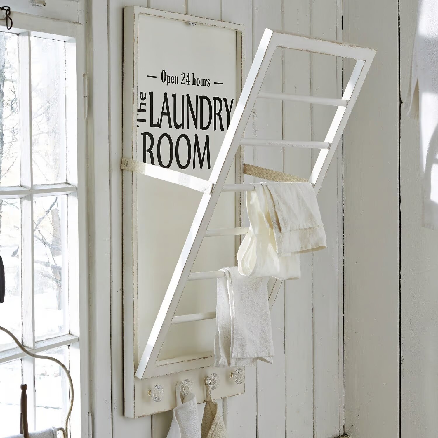 LOBERON Držák na ručník Laundry Room
