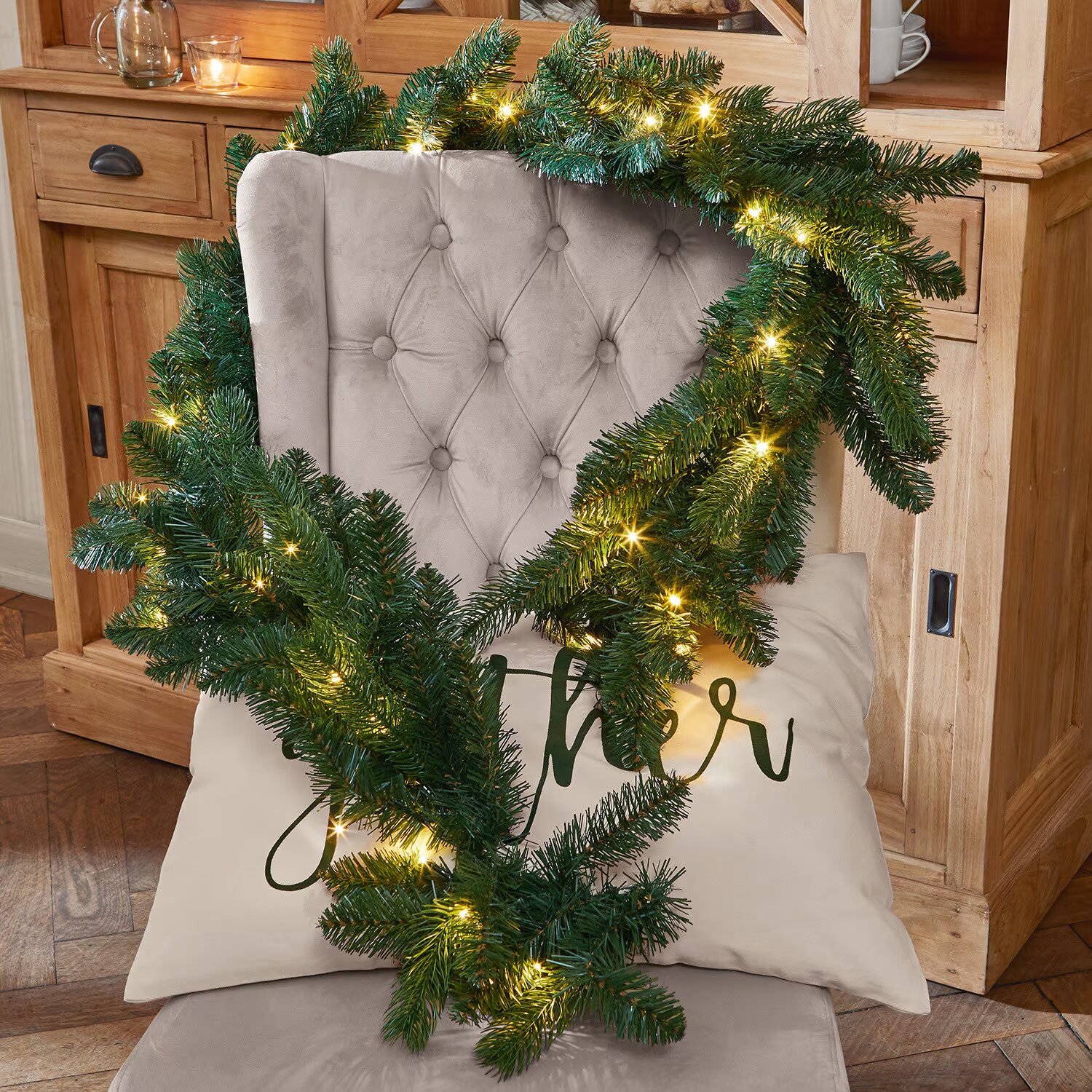 LOBERON LED girlanda Monetry