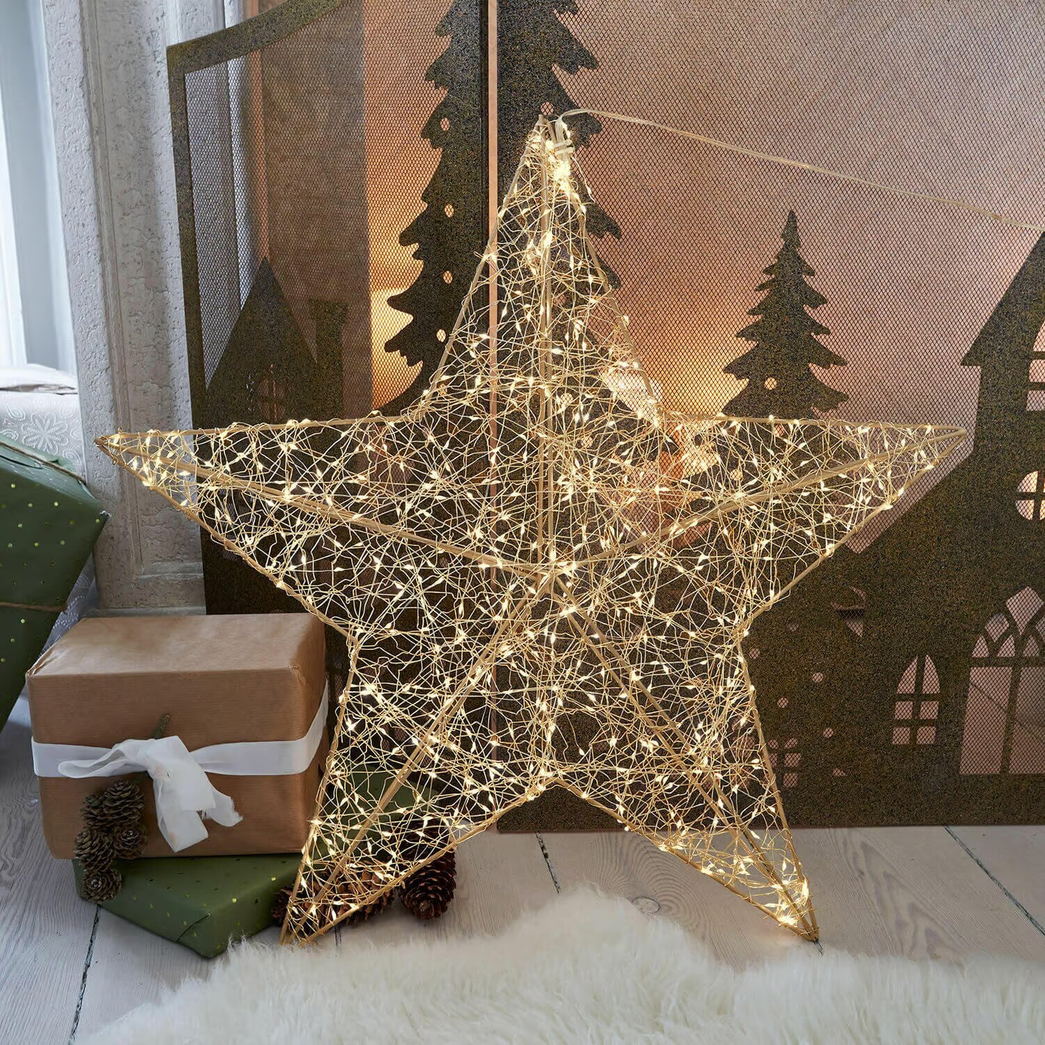 LOBERON LED hvězda Vivetelle