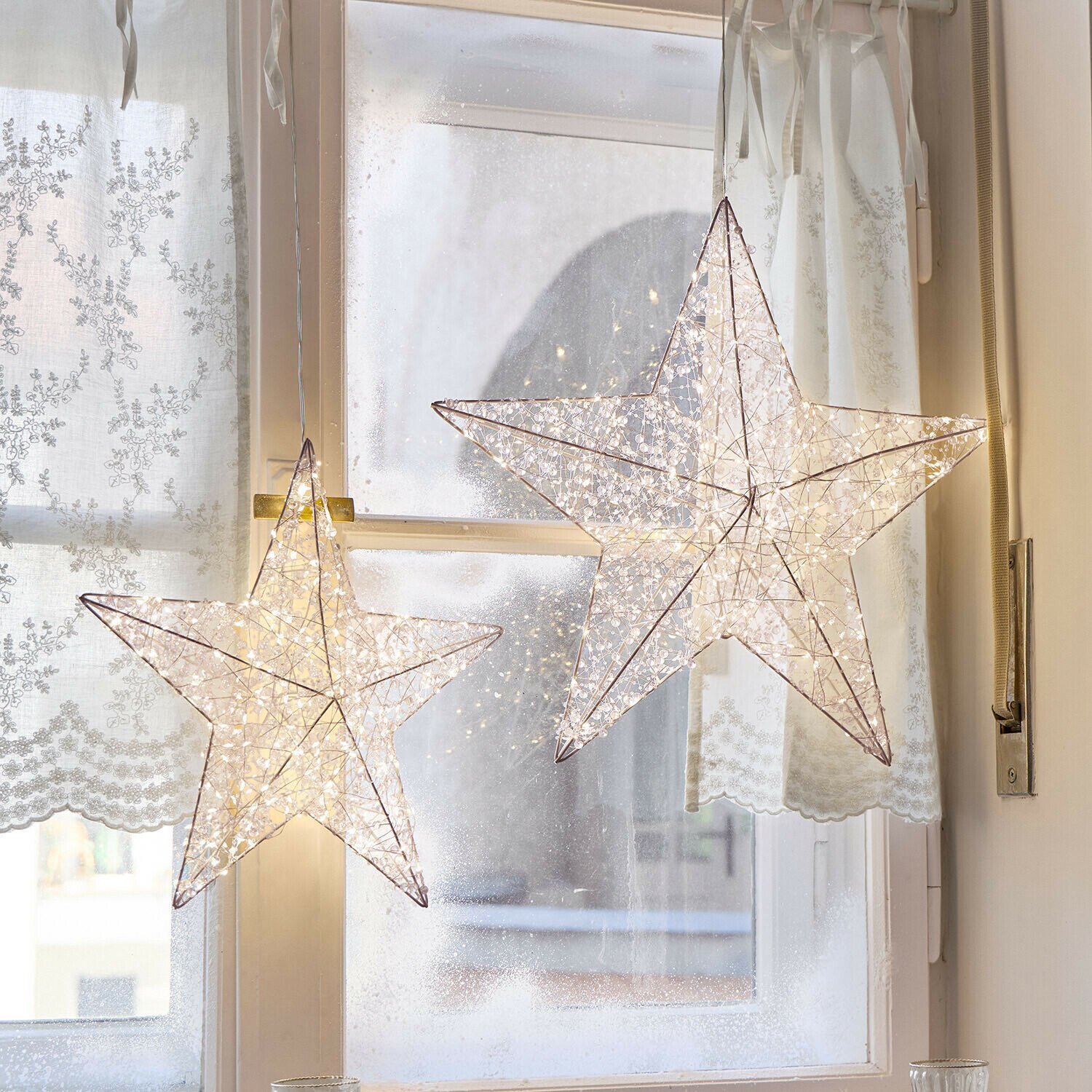 LOBERON LED hvězdy 2dílná sada Brightens
