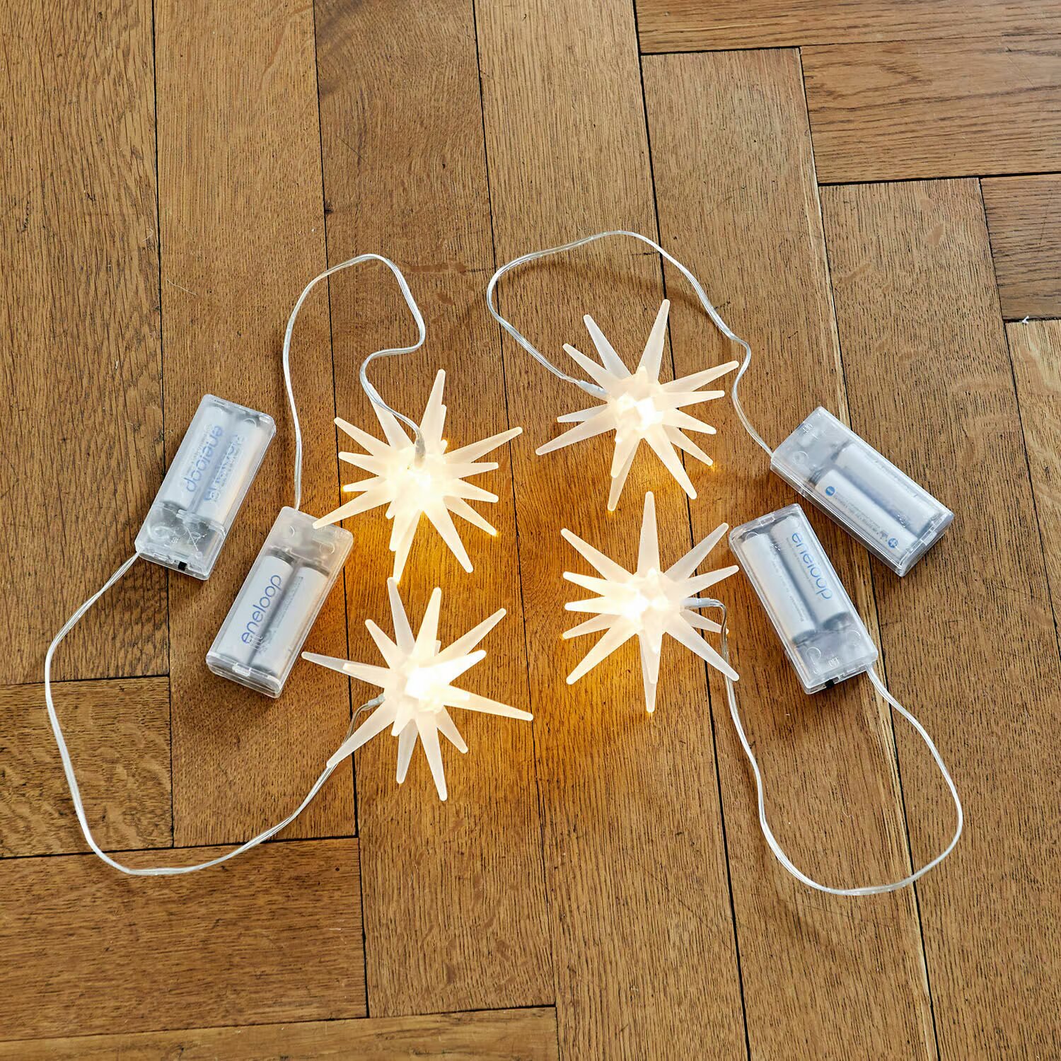 LOBERON LED hvězdy 4dílná sada Ciseau