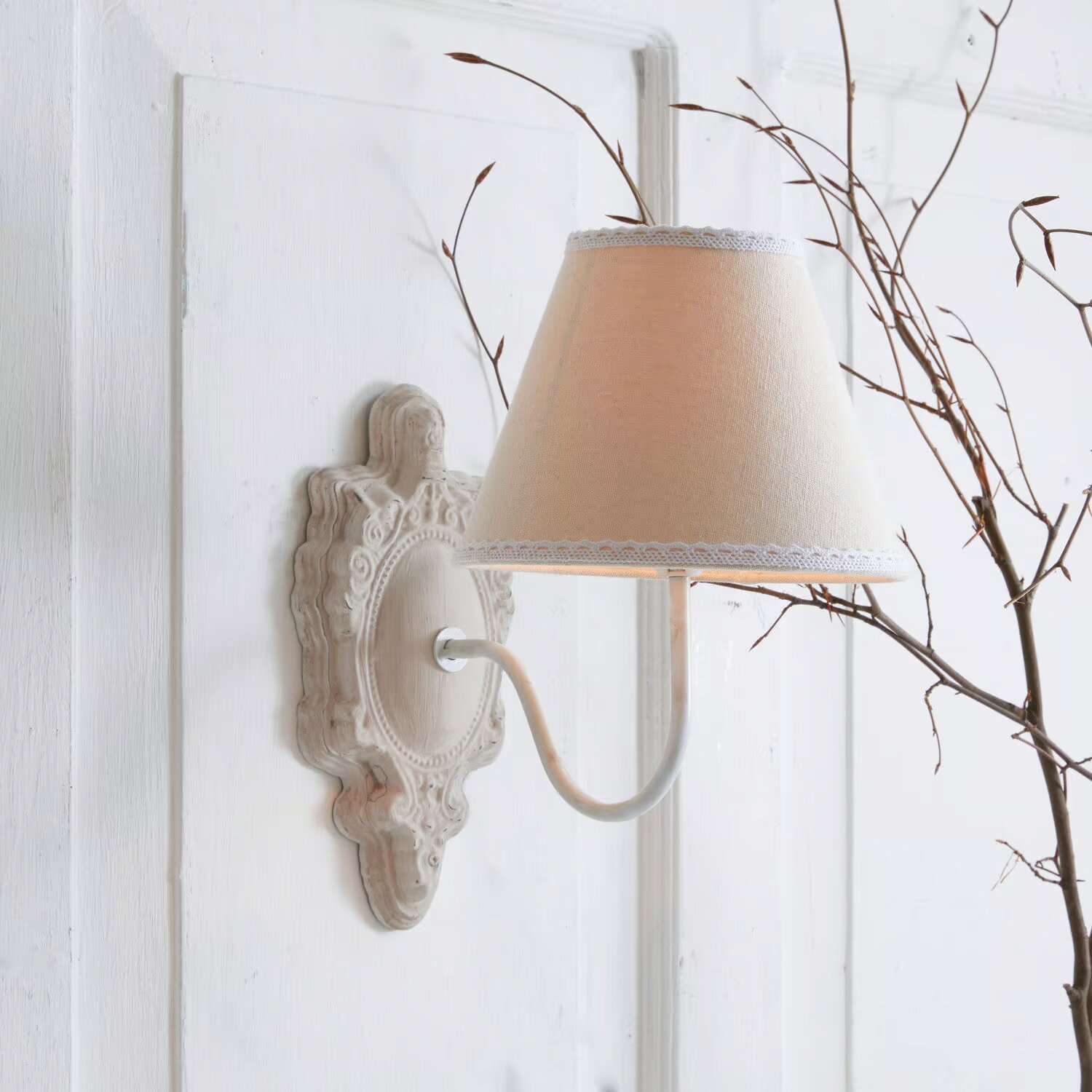 LOBERON Nástěnná lampa Ascoux