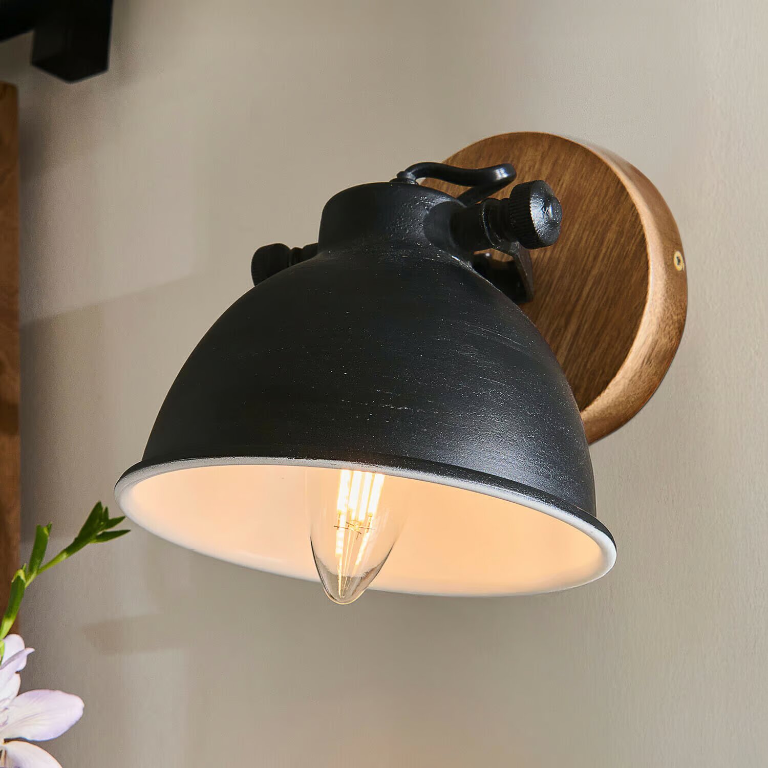 LOBERON Nástěnná lampa Ballée