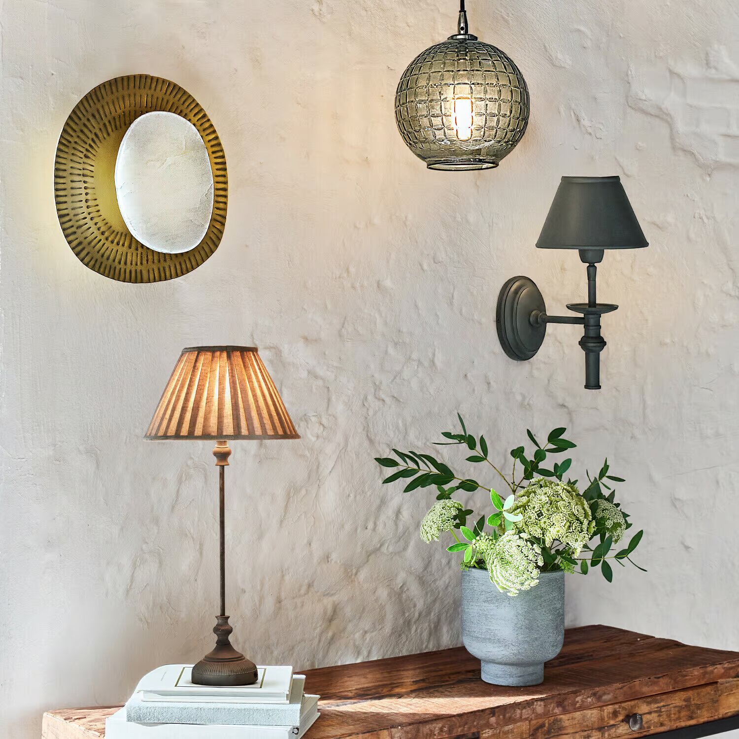 LOBERON Nástěnná lampa Harolisse