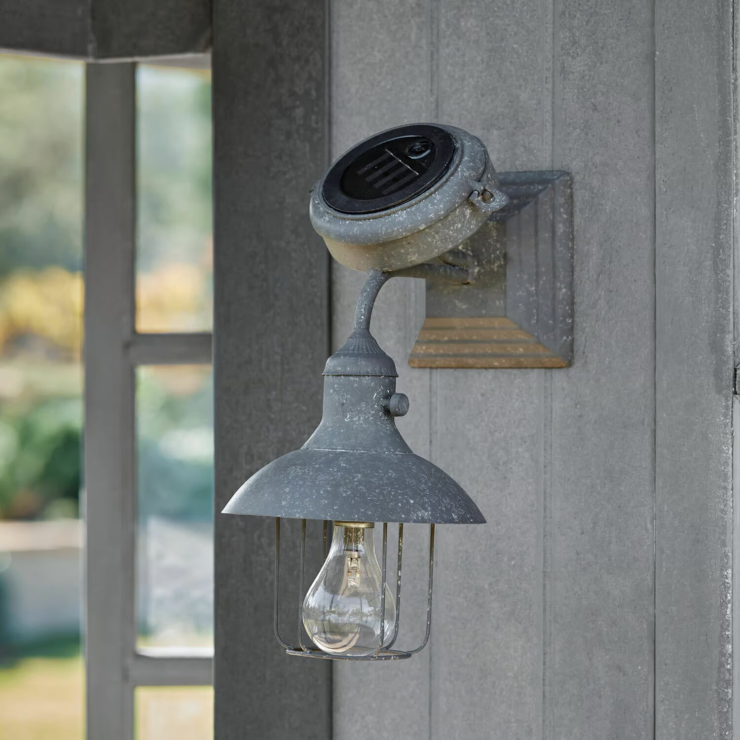 LOBERON Nástěnná solární lampa Anniviers