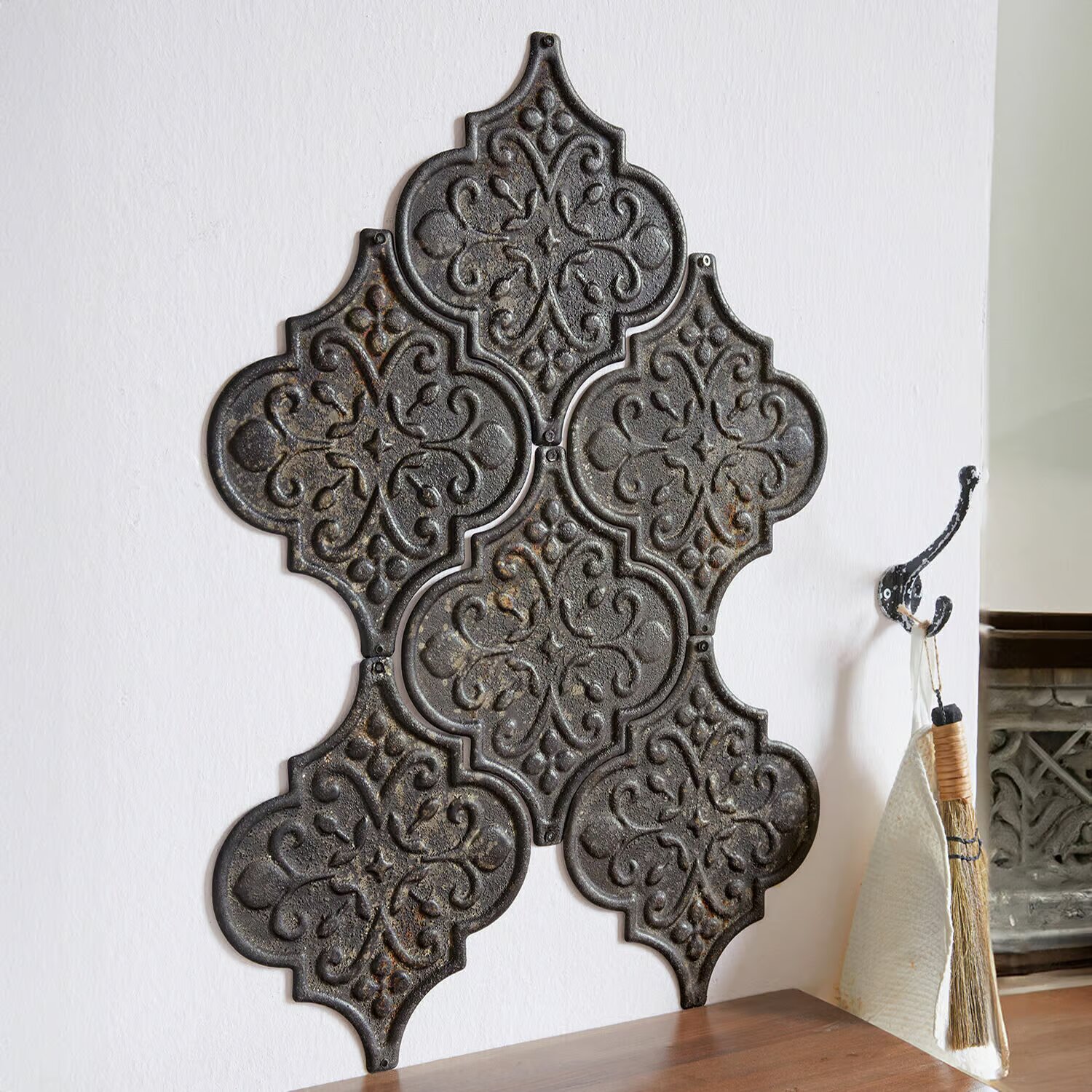 LOBERON Nástěnný ornament 6dílná sada Halira