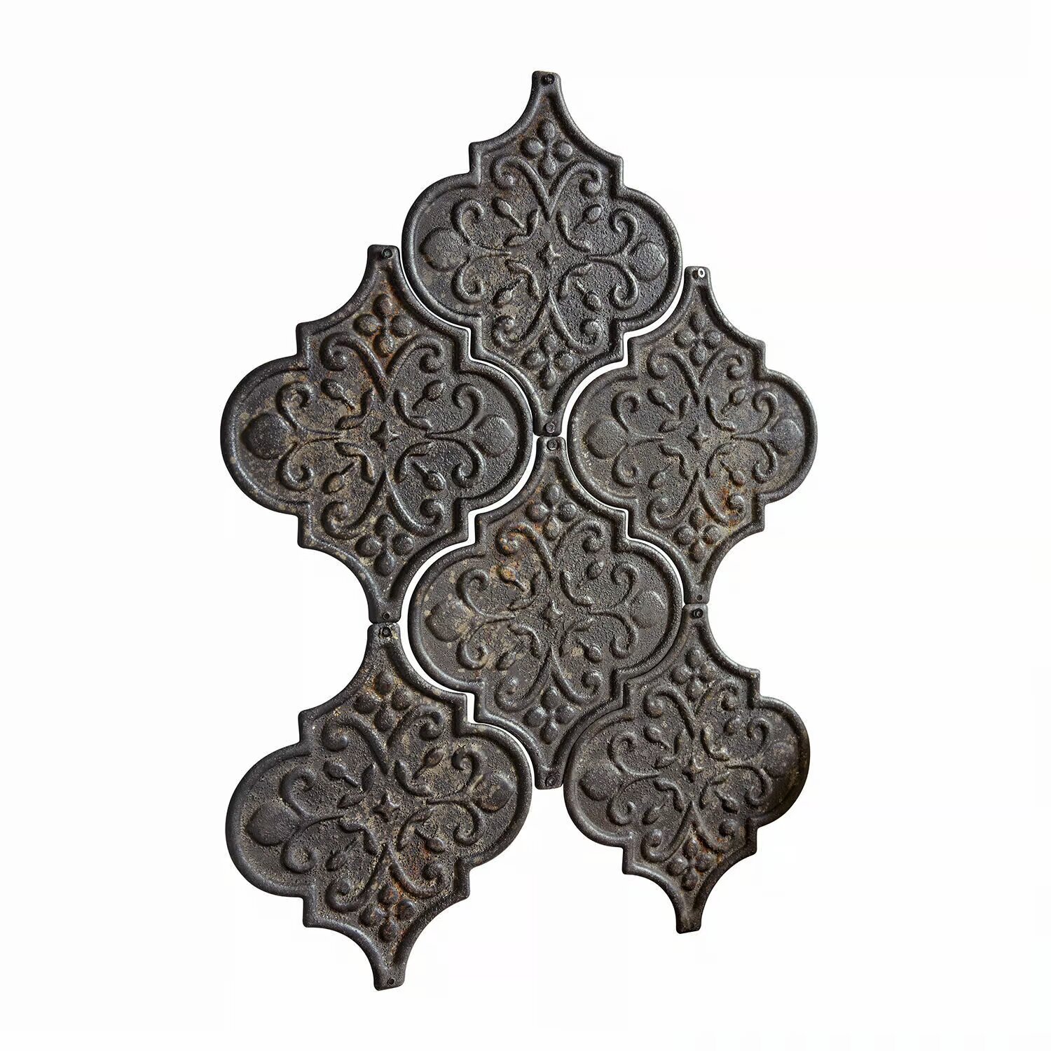 LOBERON Nástěnný ornament 6dílná sada Halira