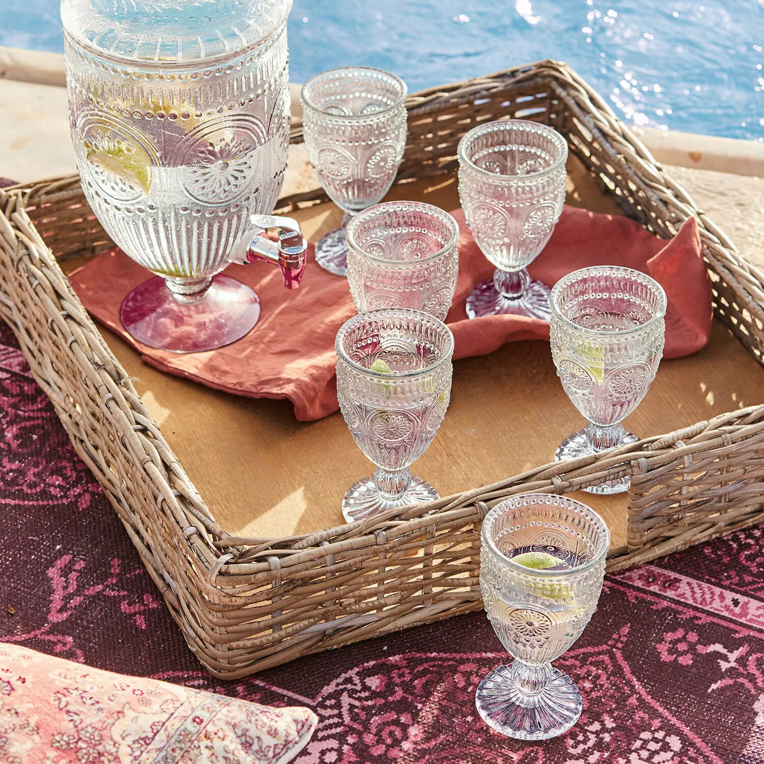 LOBERON Sklenice 6dílná sada Leatrice