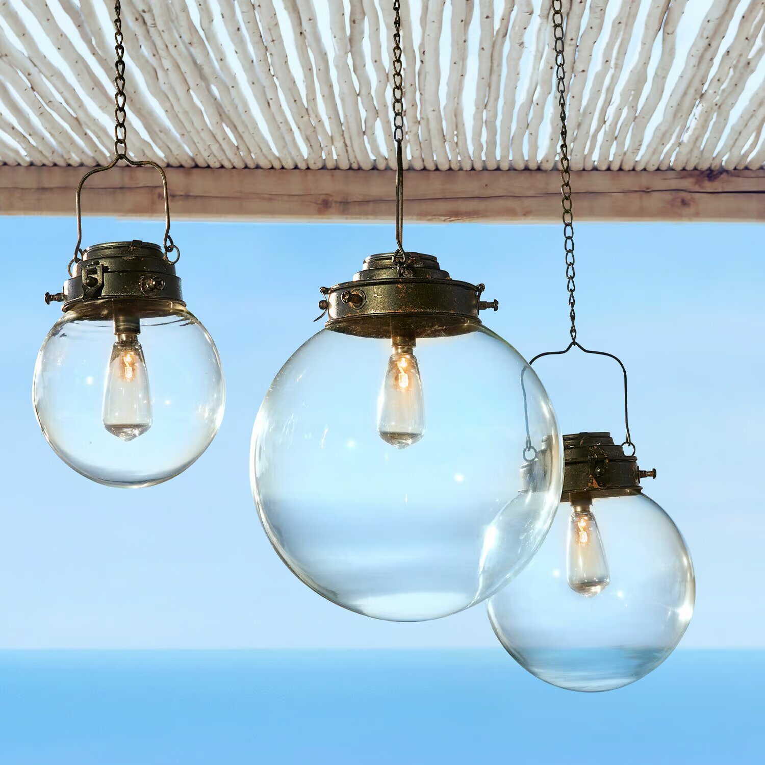 LOBERON Solární lampa 3dílná sada Celare