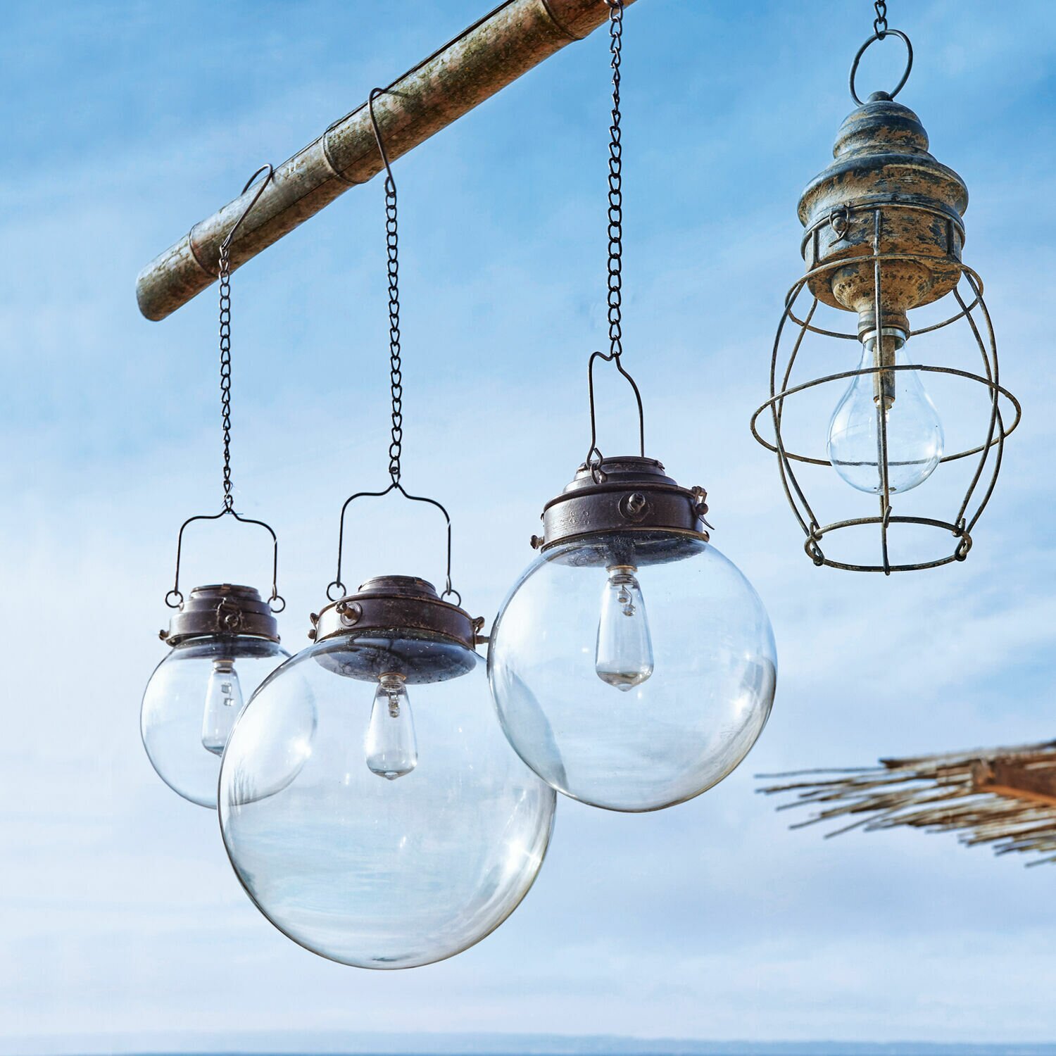LOBERON Solární lampa 3dílná sada Celare