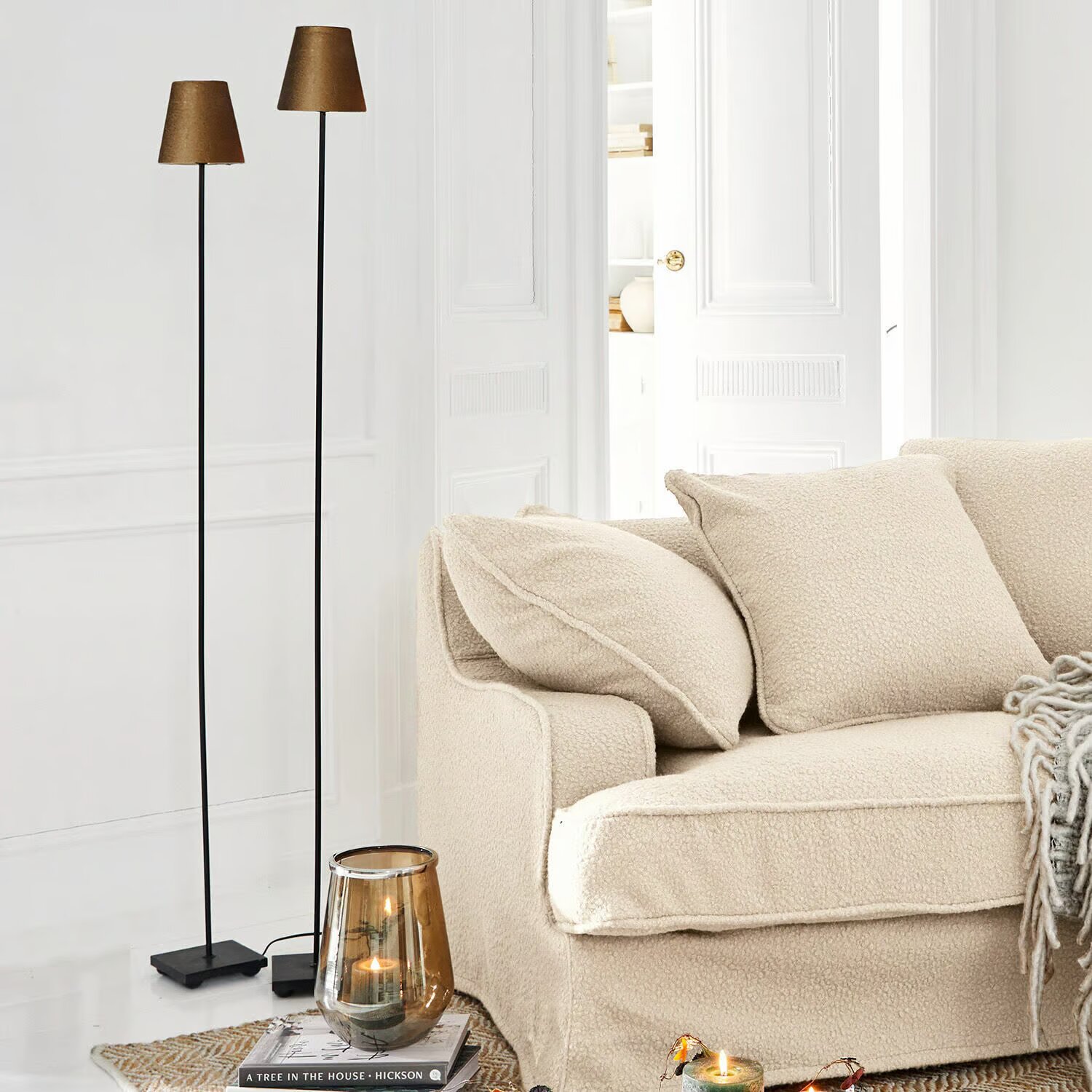 LOBERON Stojací lampa 2dílná sada Tacoma