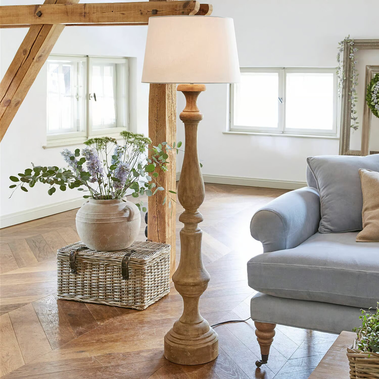 LOBERON Stojací lampa Etienne