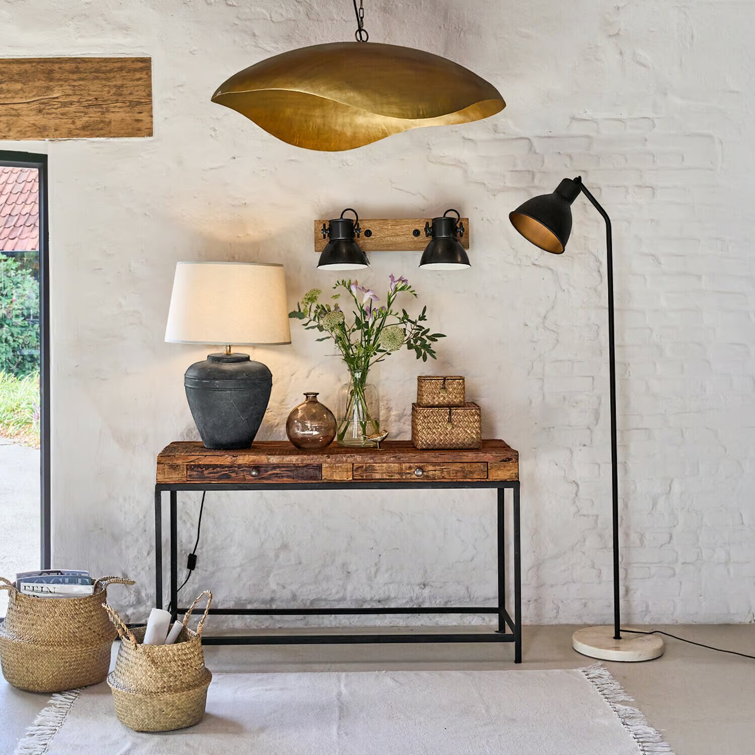 LOBERON Stojací lampa Mockville