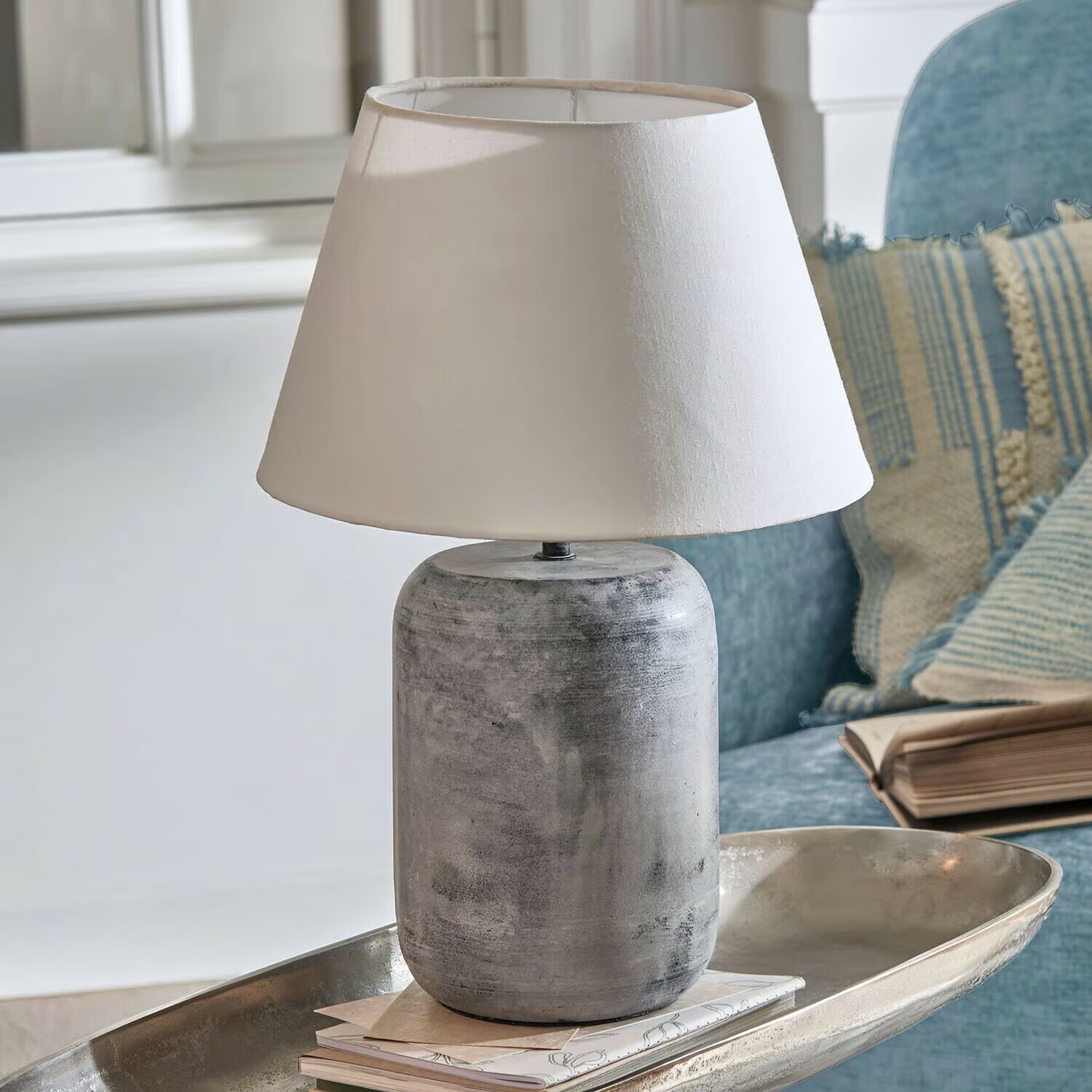 LOBERON Stolní lampa Ciel d'Opale