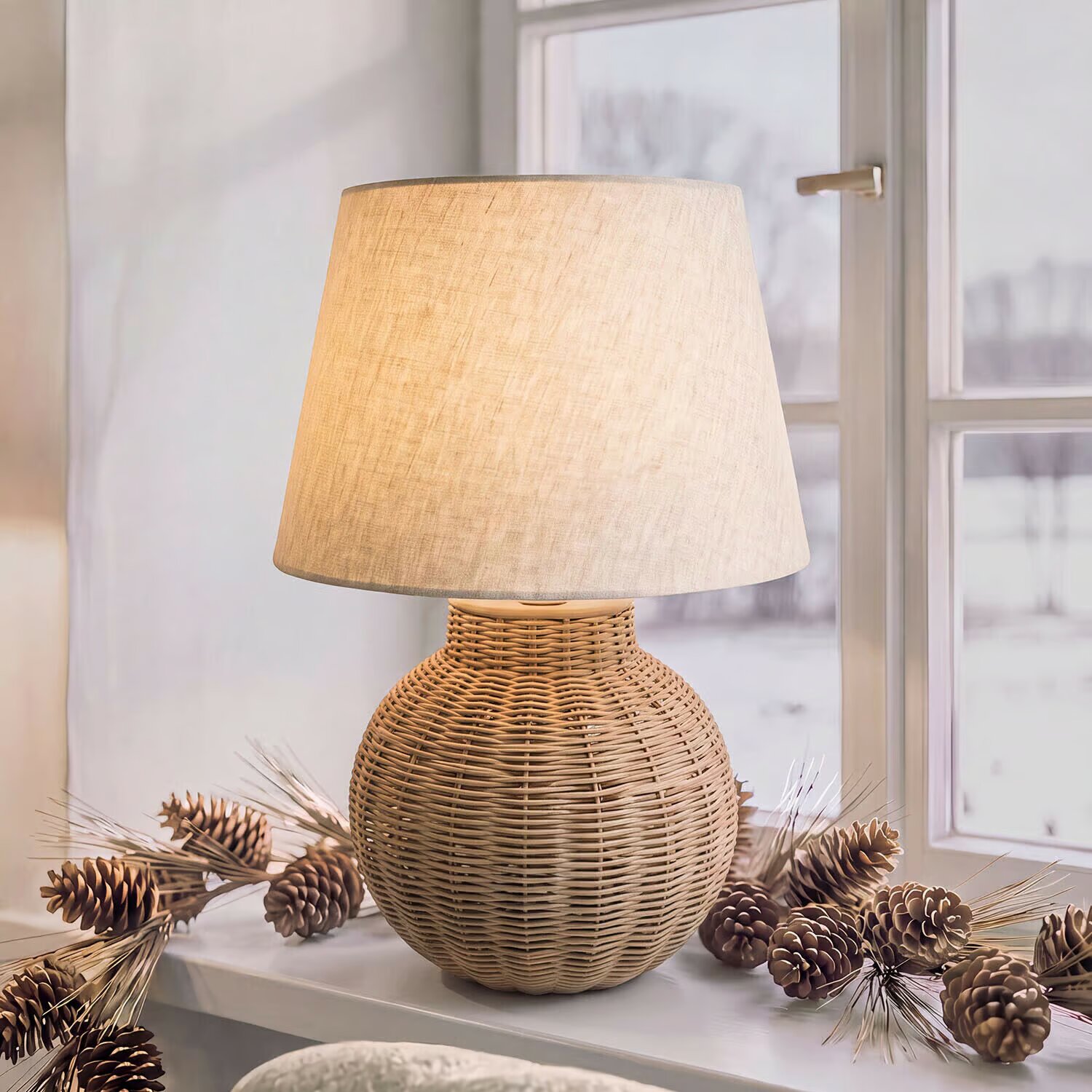 LOBERON Stolní lampa Greymoor