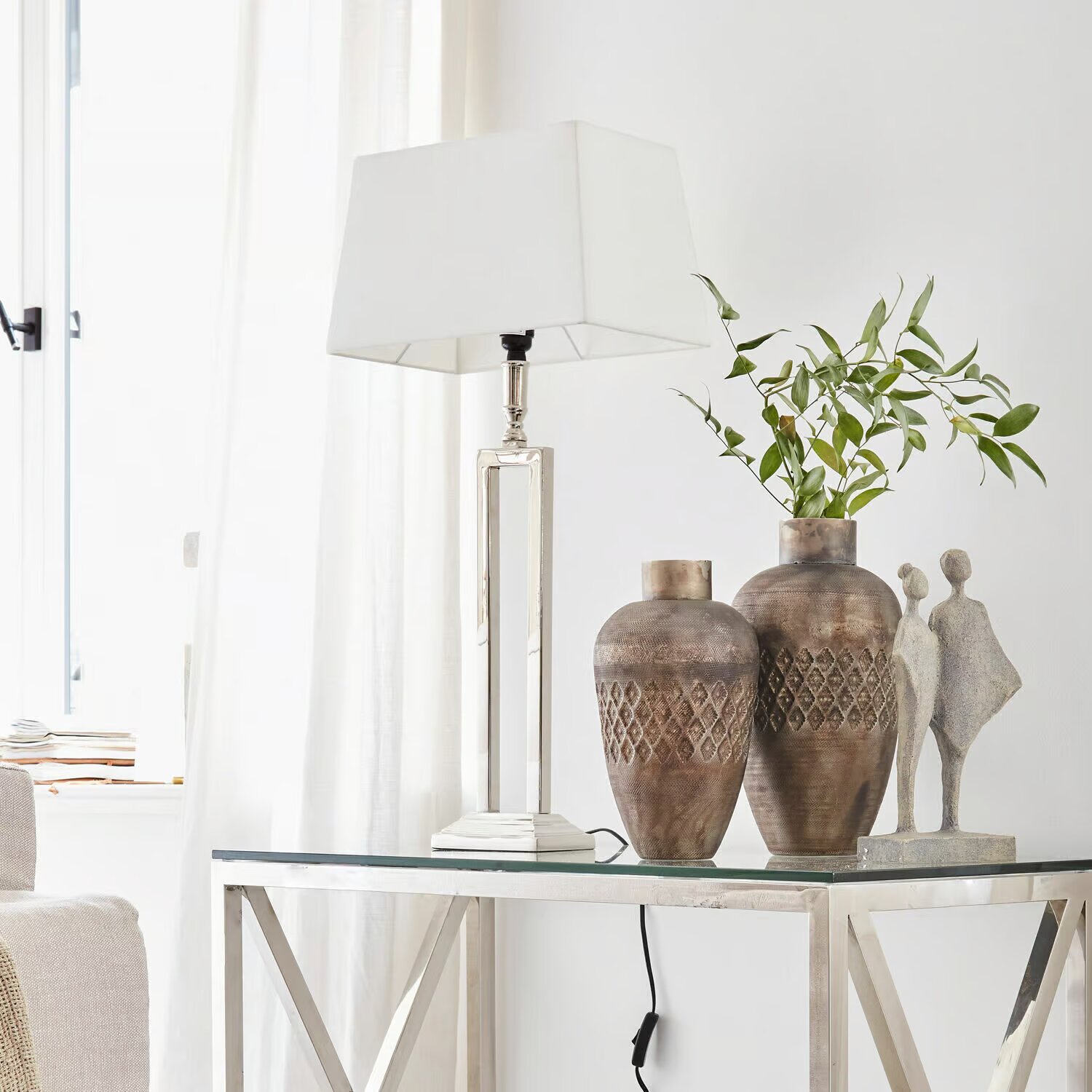LOBERON Stolní lampa Kinshaa