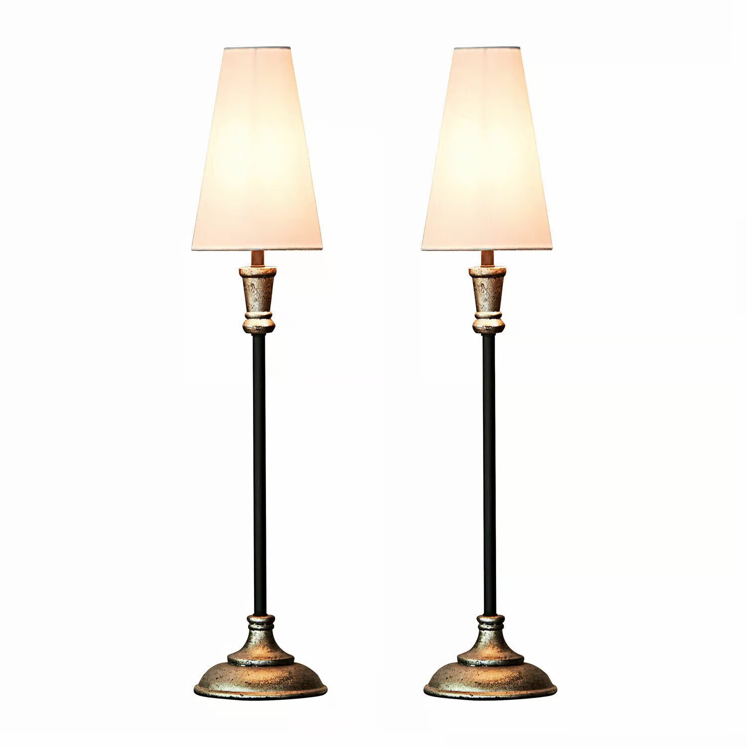 LOBERON Stolní lampy 2dílná sada Obsonville