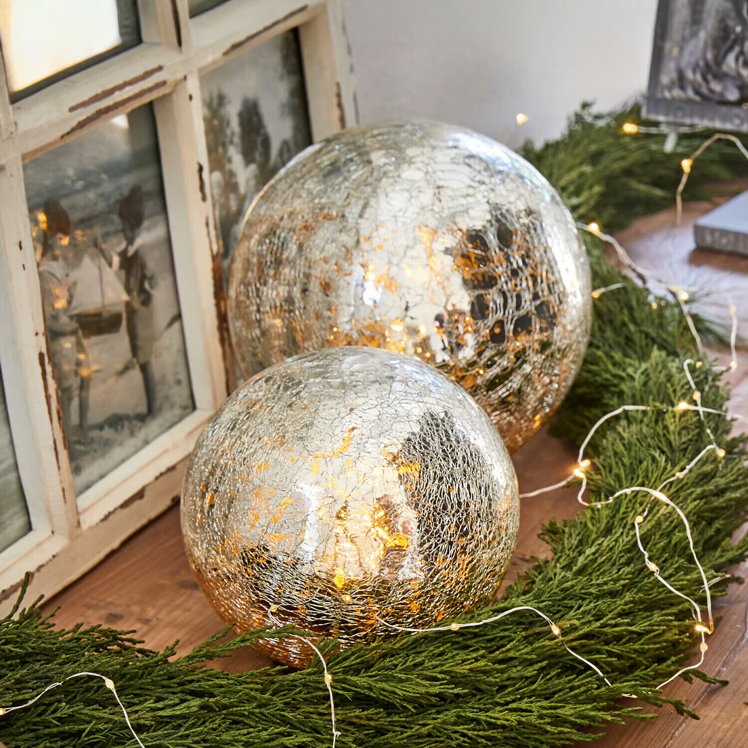 LOBERON Světelné koule 2dílná sada Lightballs