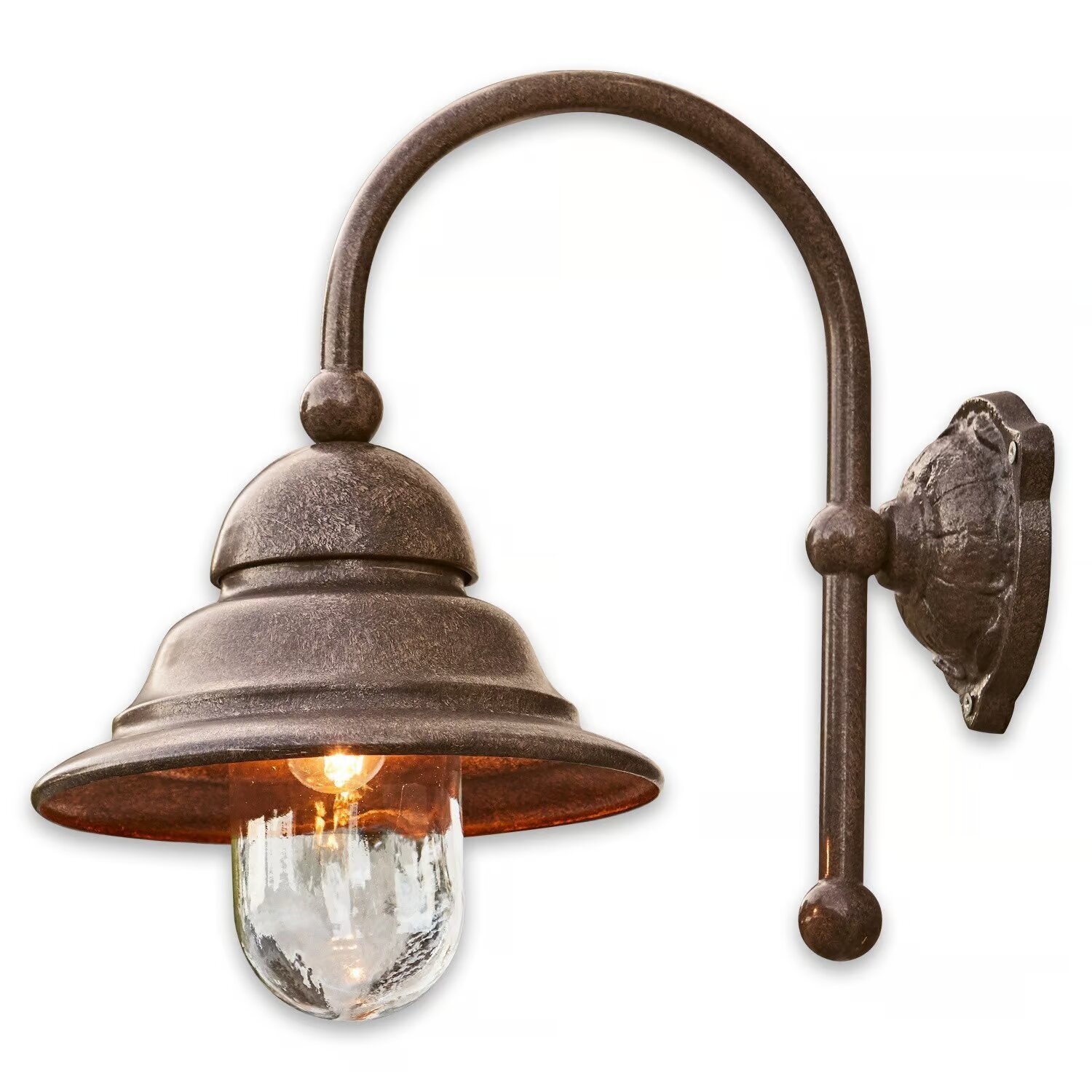 LOBERON Venkovní nástěnná lampa Keela