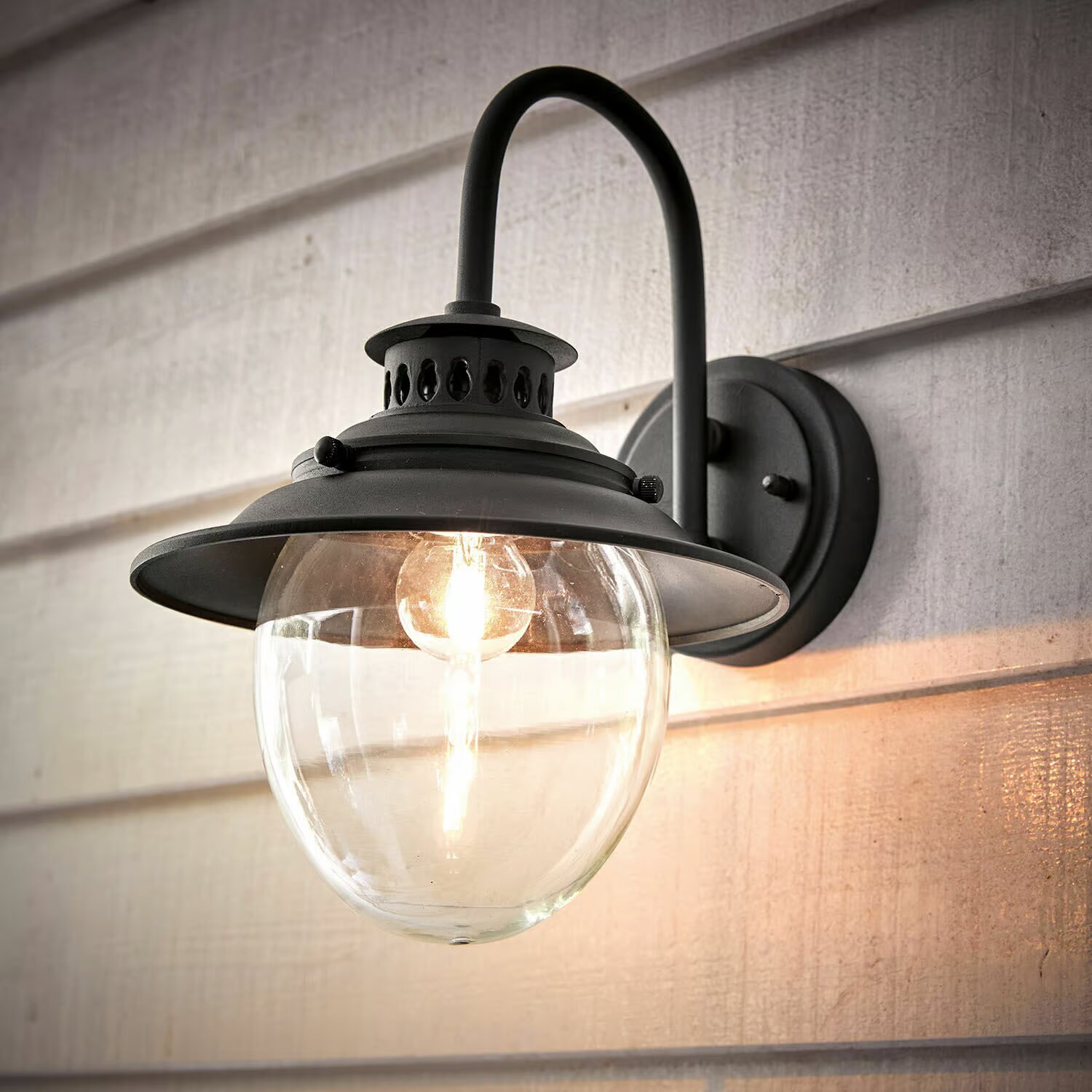 LOBERON Venkovní nástěnná lampa Norman
