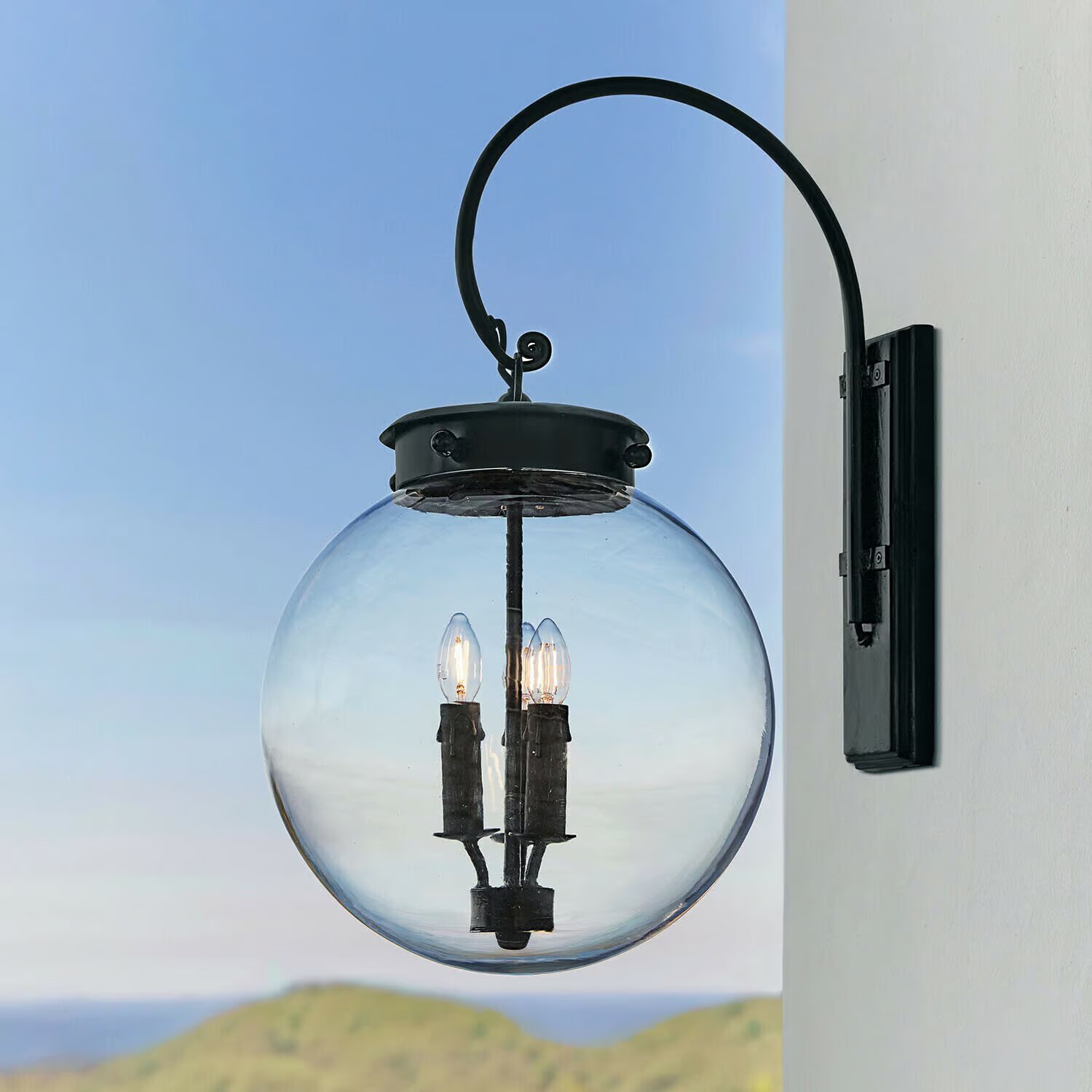 LOBERON Venkovní nástěnná lampa Serenaro
