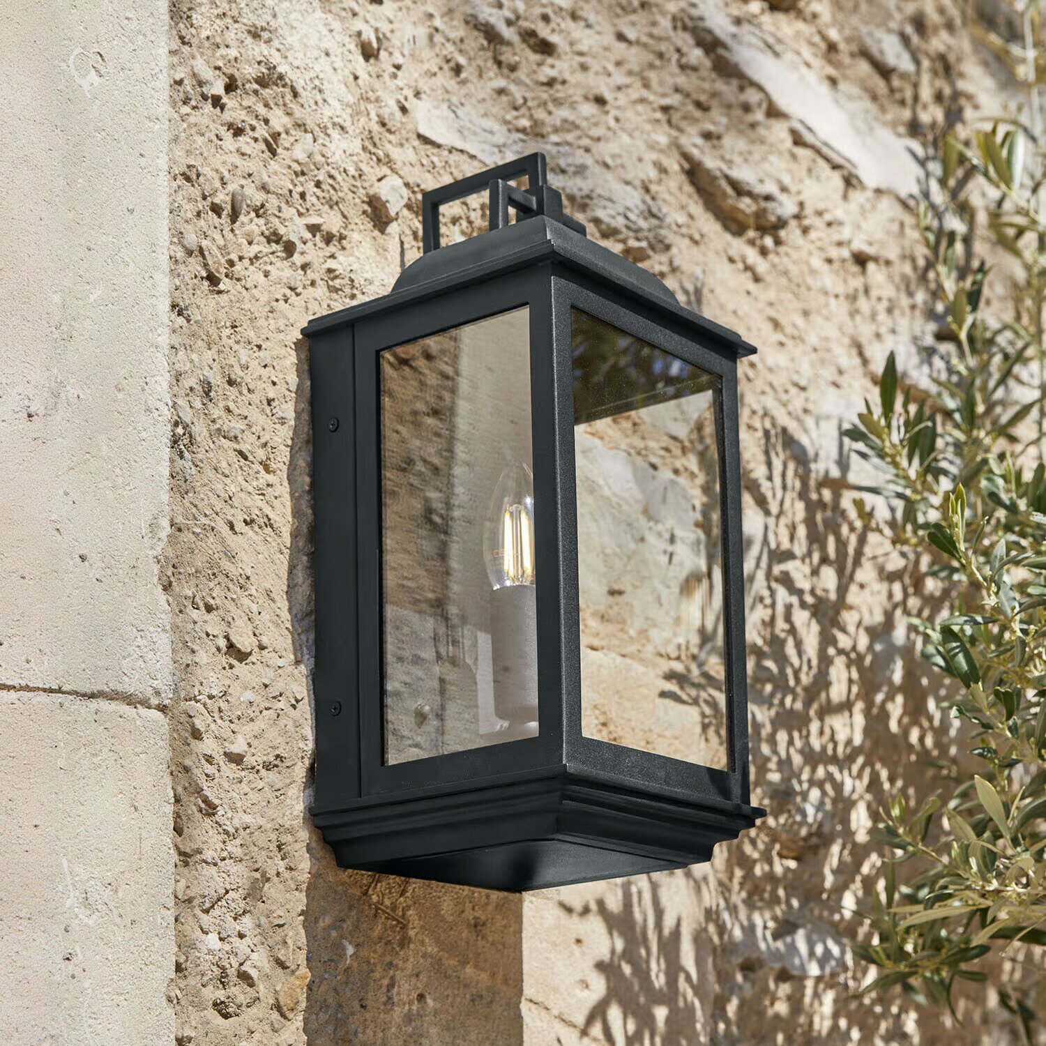 LOBERON Venkovní nástěnná lampa Tovre