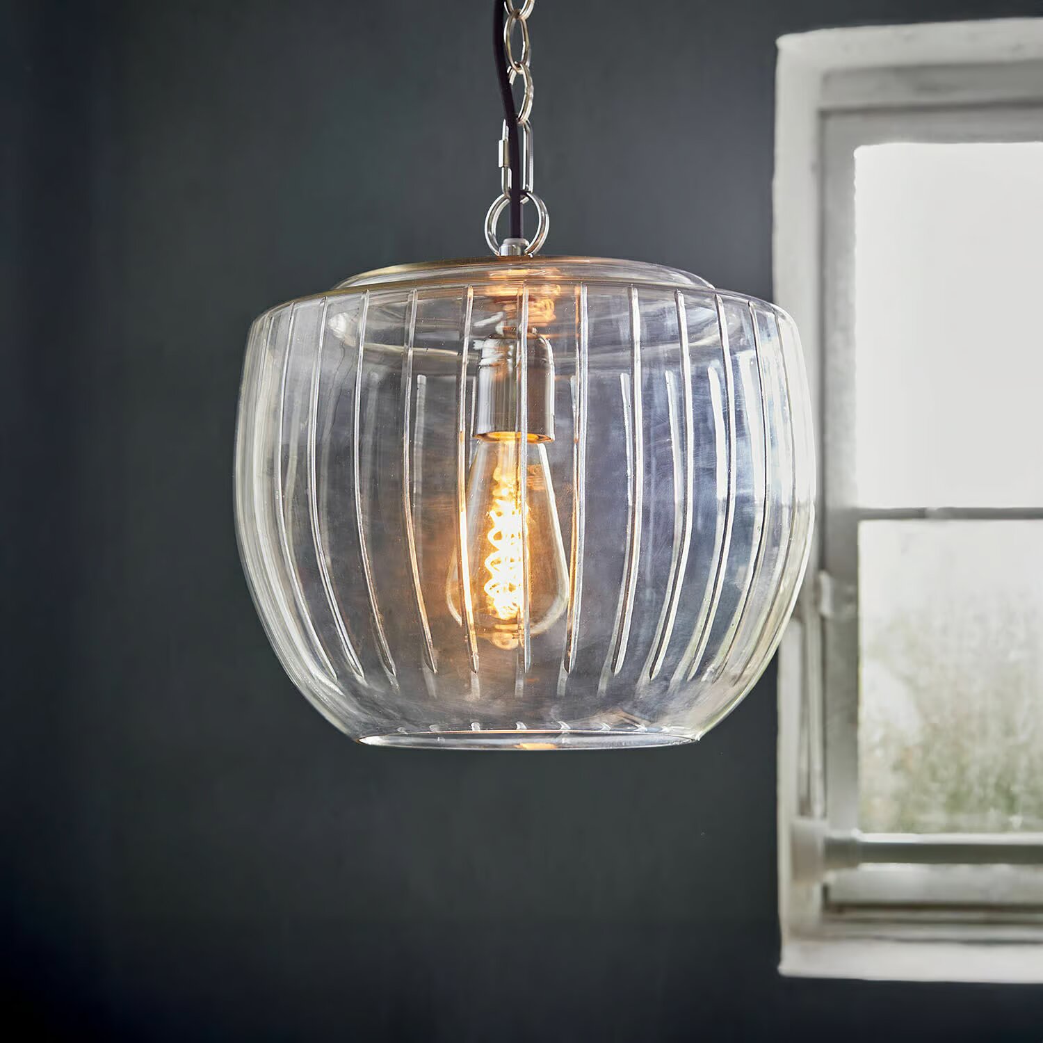 LOBERON Závěsná lampa Aubrelle