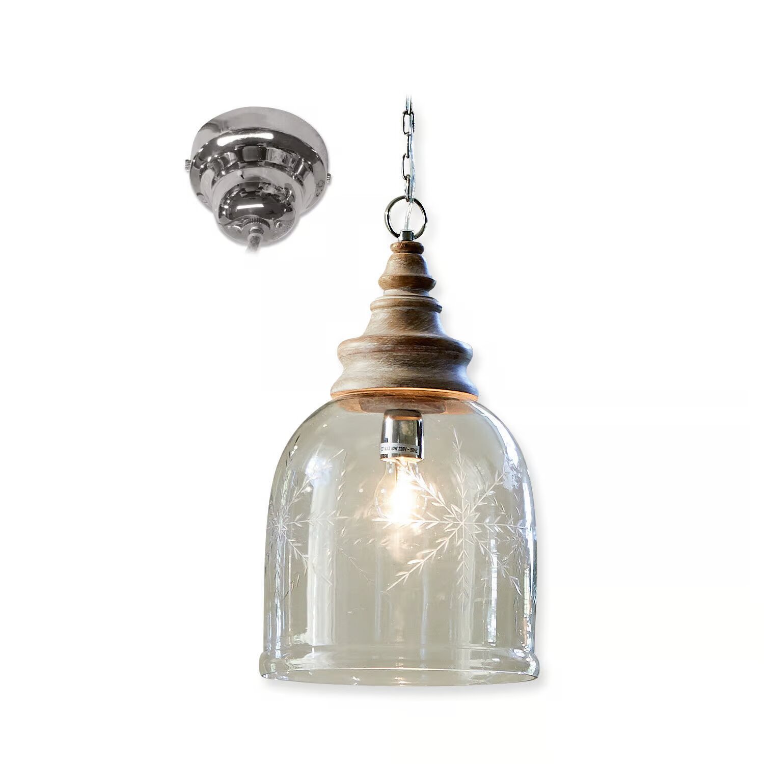 LOBERON Závěsná lampa Bretterly