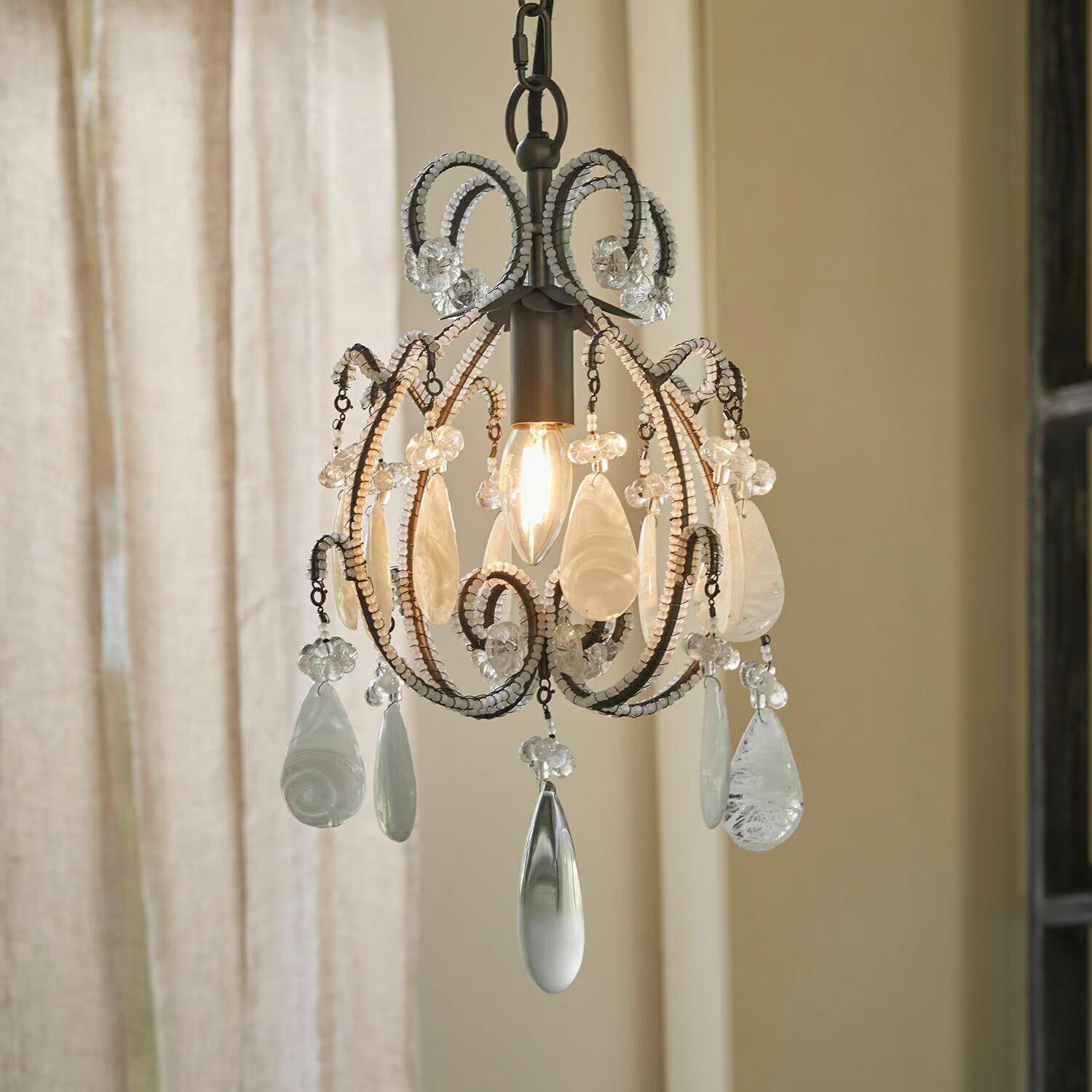LOBERON Závěsná lampa Calistron