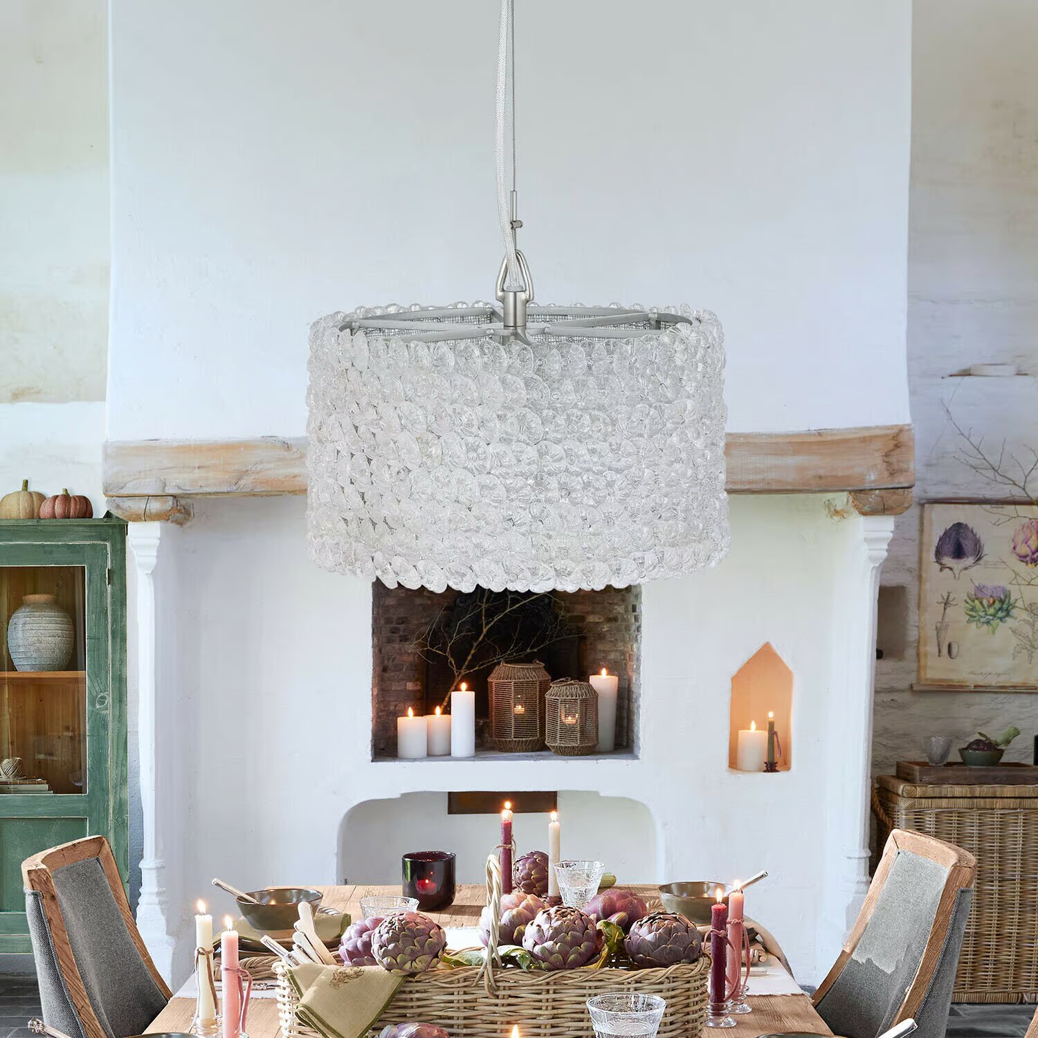 LOBERON Závěsná lampa Célestoure