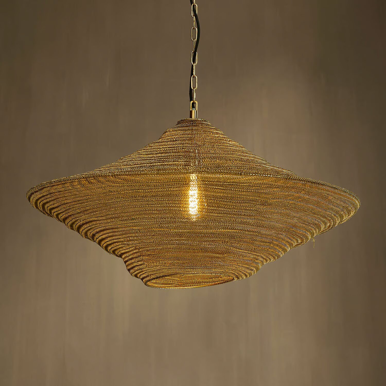 LOBERON Závěsná lampa Ferncroft
