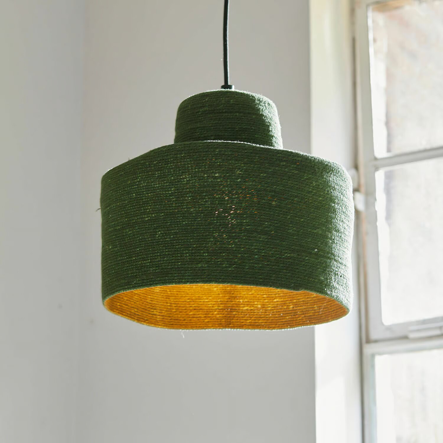 LOBERON Závěsná lampa Frostrup