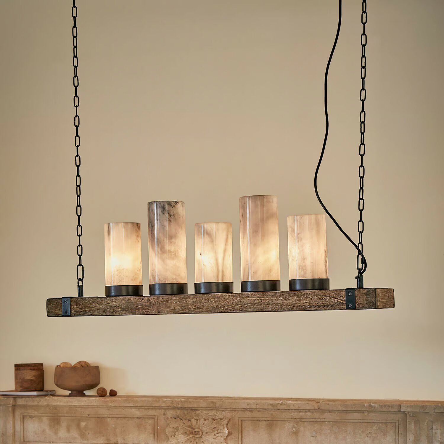 LOBERON Závěsná lampa Haverfell