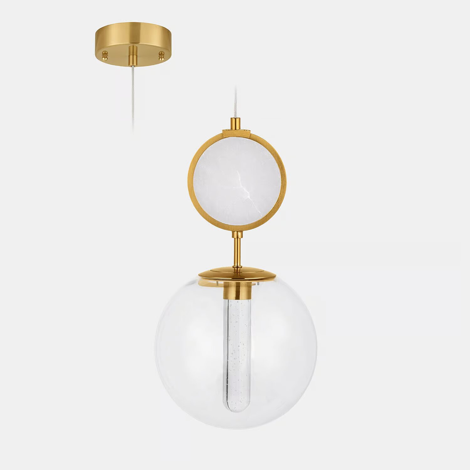 LOBERON Závěsná lampa LED Corvane