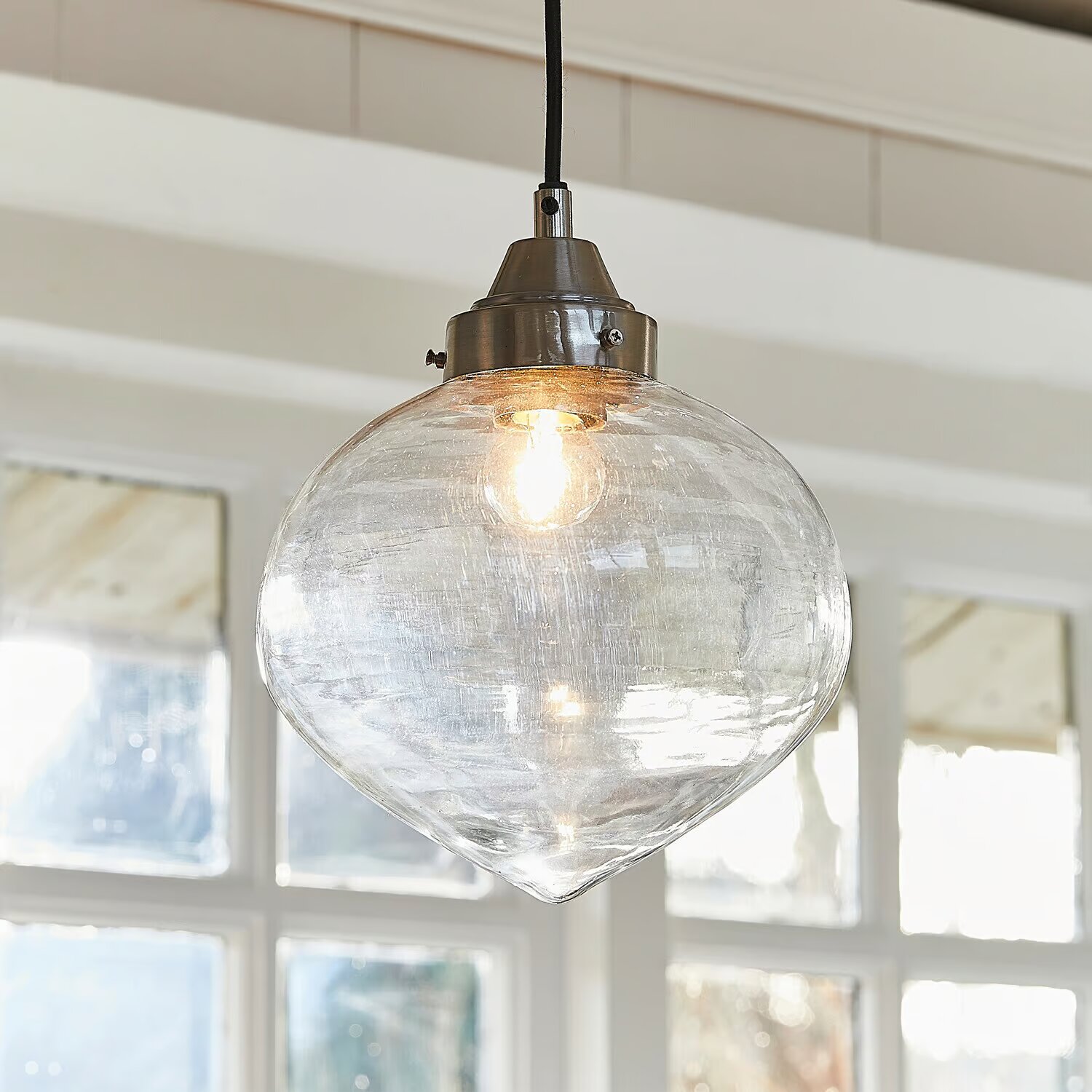 LOBERON Závěsná lampa Lunariello