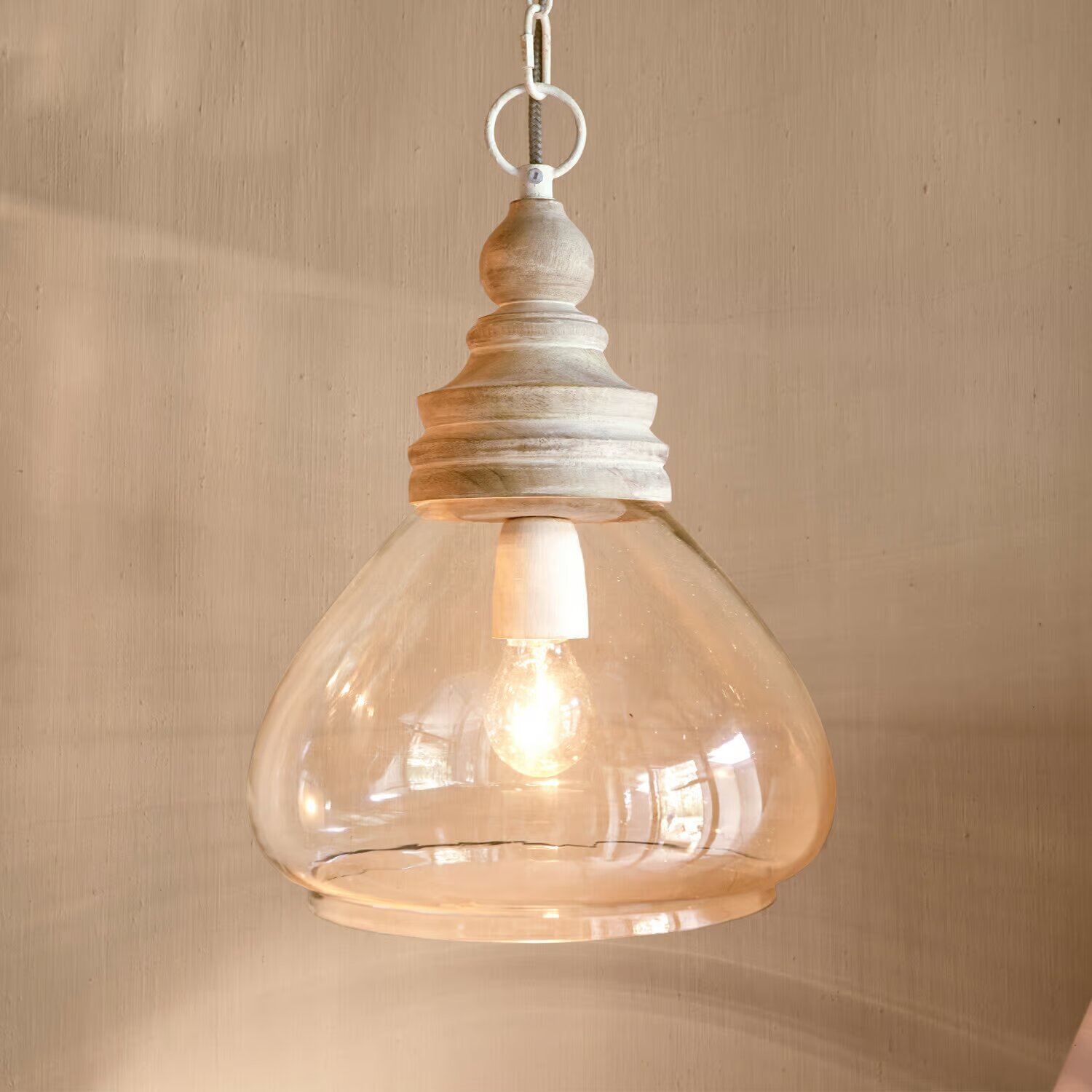 LOBERON Závěsná lampa Pallu