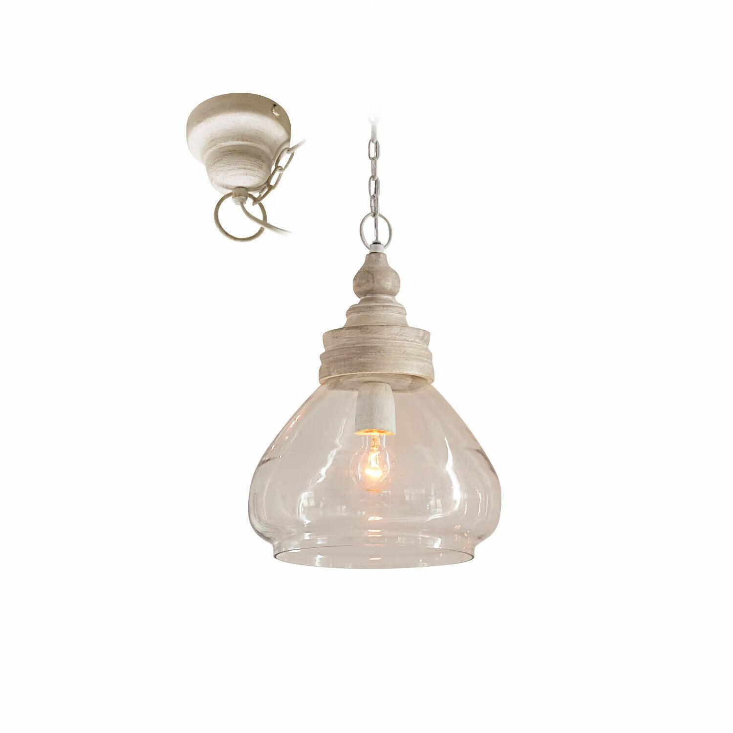 LOBERON Závěsná lampa Pallu