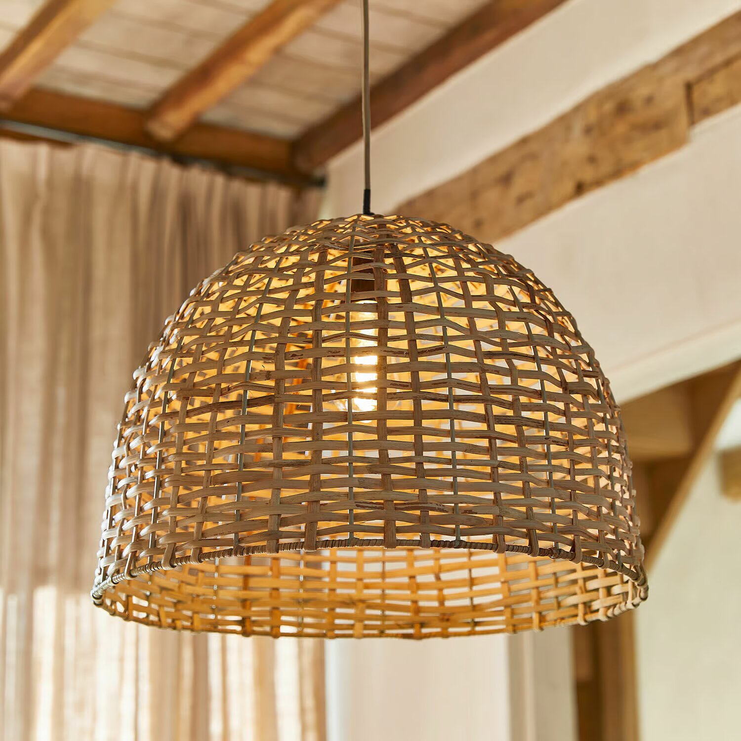 LOBERON Závěsná lampa Tiquinal