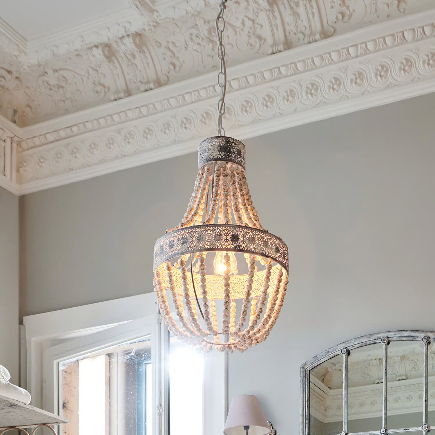 LOBERON Závěsná lampa Valcourt